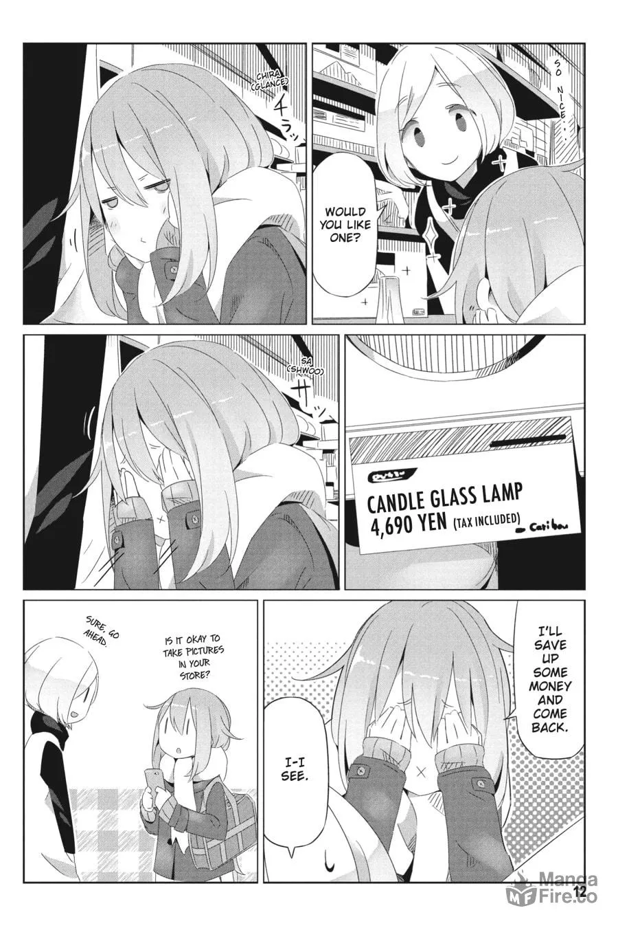 Read Laid-Back Camp chapter 14 image 9 on Lezhin