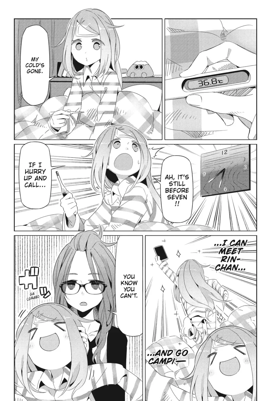 Read Laid-Back Camp chapter 15 image 10 on Lezhin