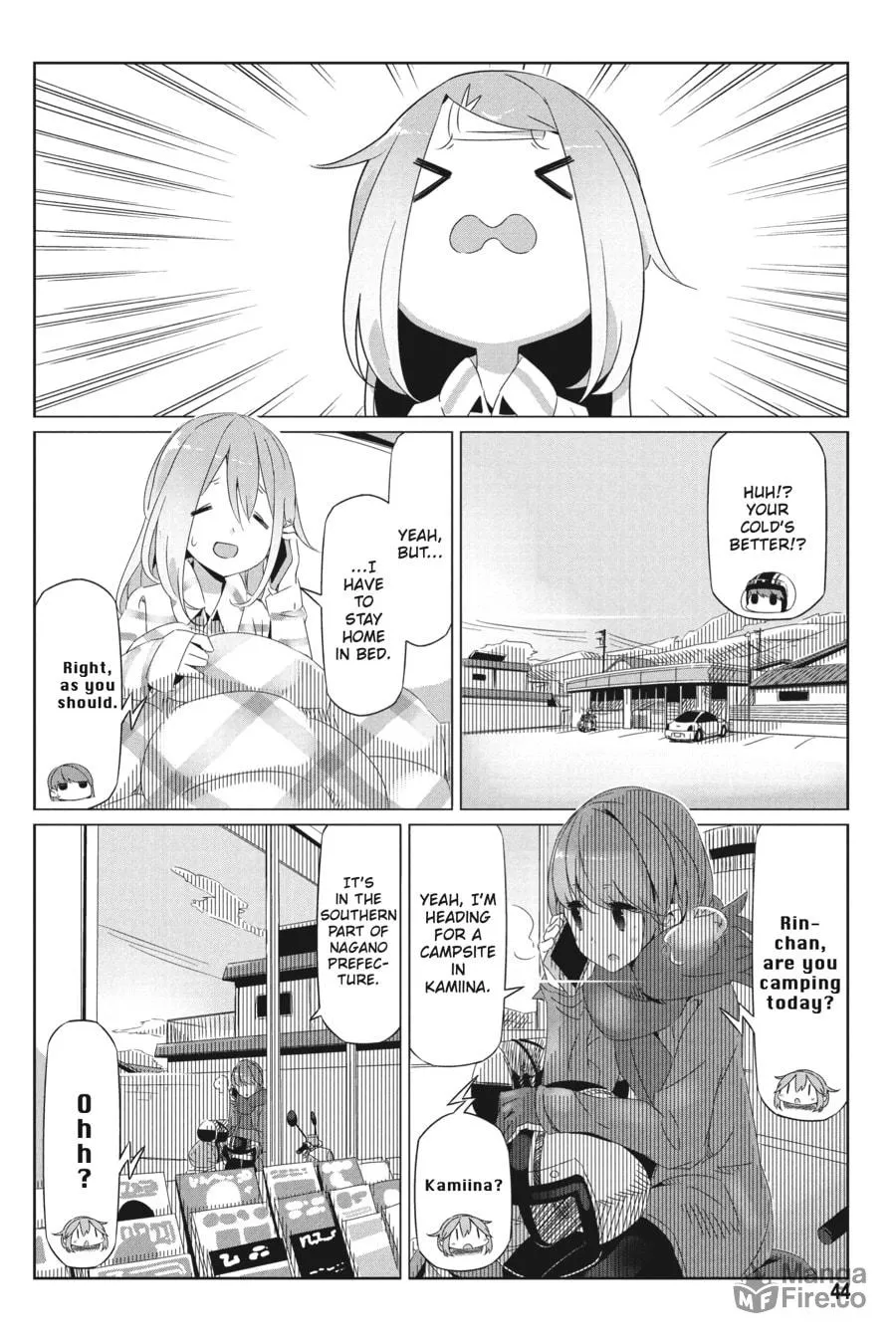 Read Laid-Back Camp chapter 15 image 11 on Lezhin