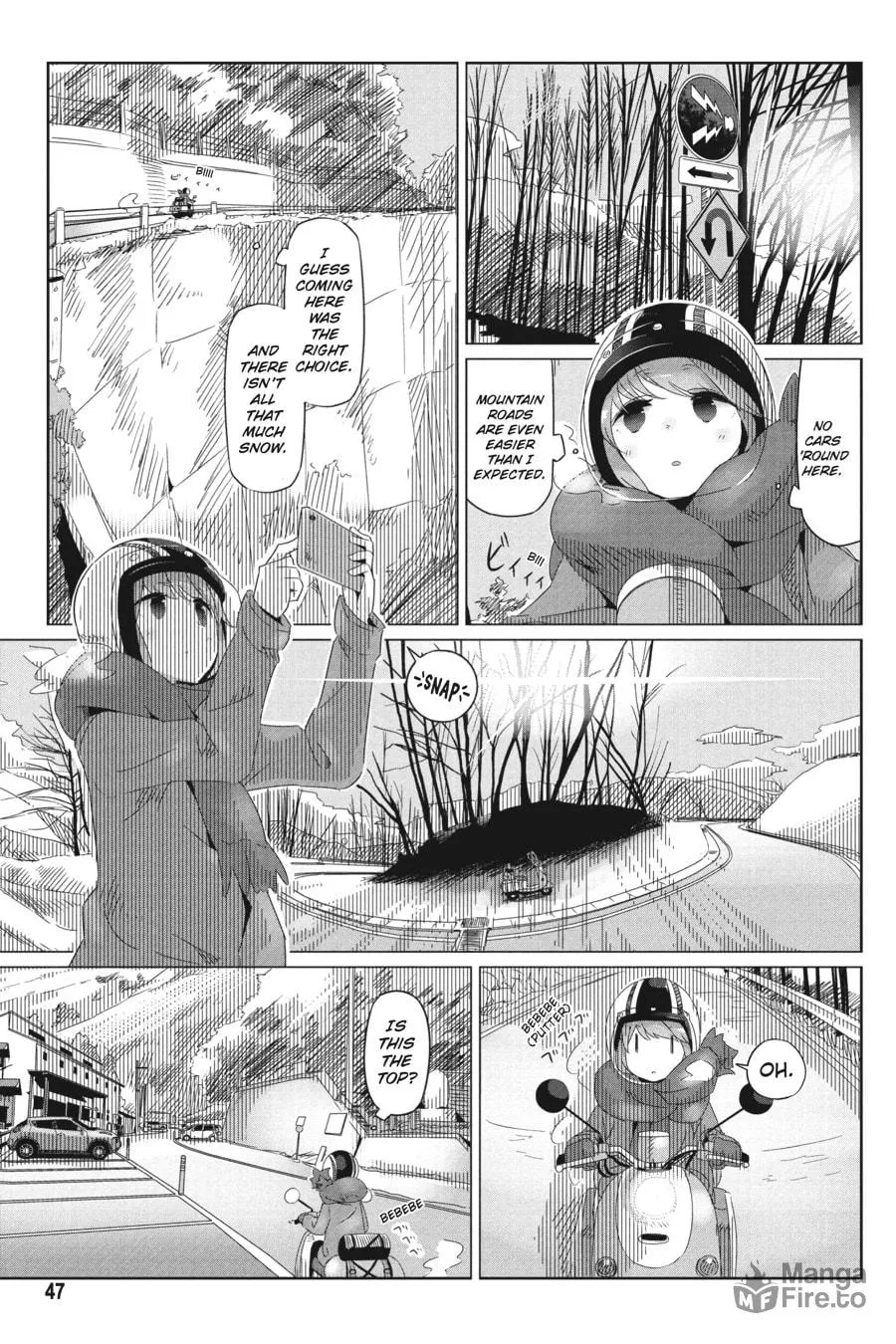 Read Laid-Back Camp chapter 15 image 14 on Lezhin