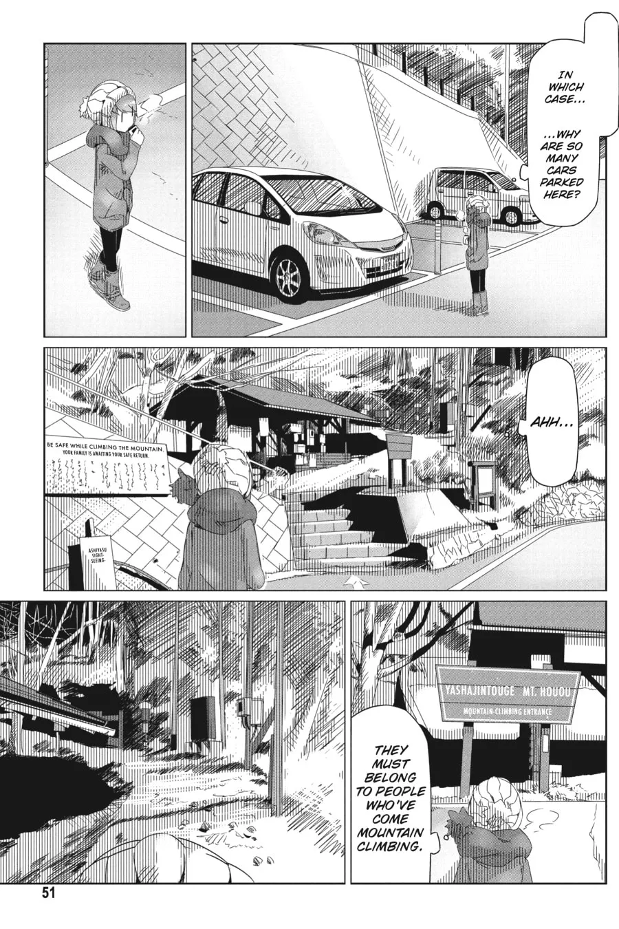 Read Laid-Back Camp chapter 15 image 18 on Lezhin