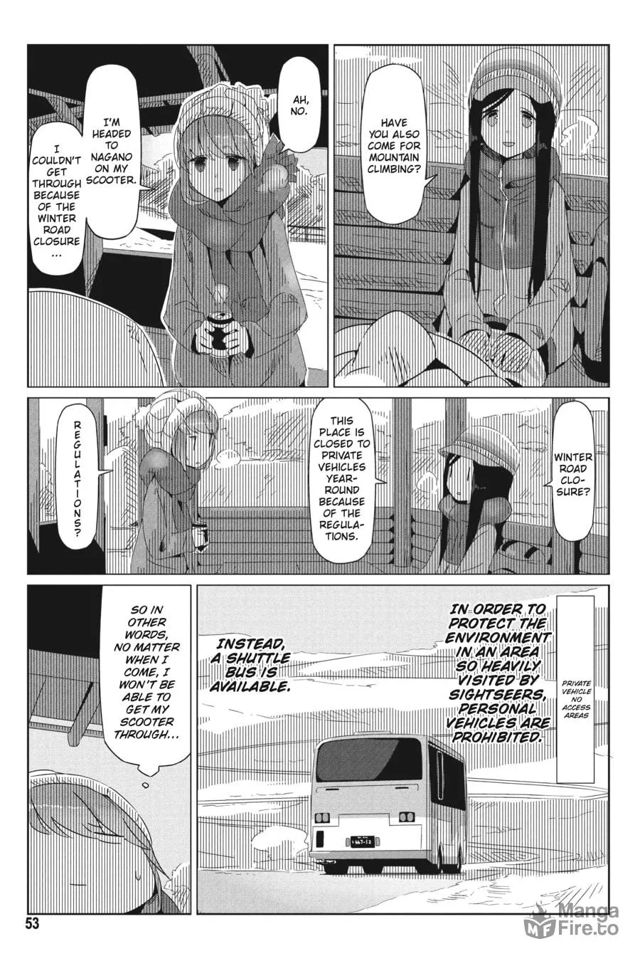 Read Laid-Back Camp chapter 15 image 20 on Lezhin
