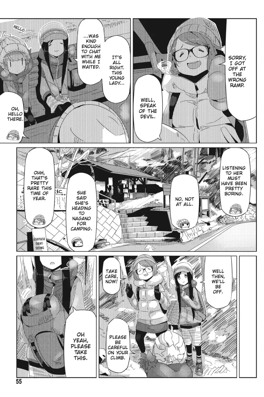 Read Laid-Back Camp chapter 15 image 22 on Lezhin