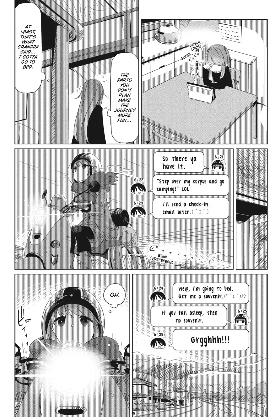 Read Laid-Back Camp chapter 15 image 6 on Lezhin