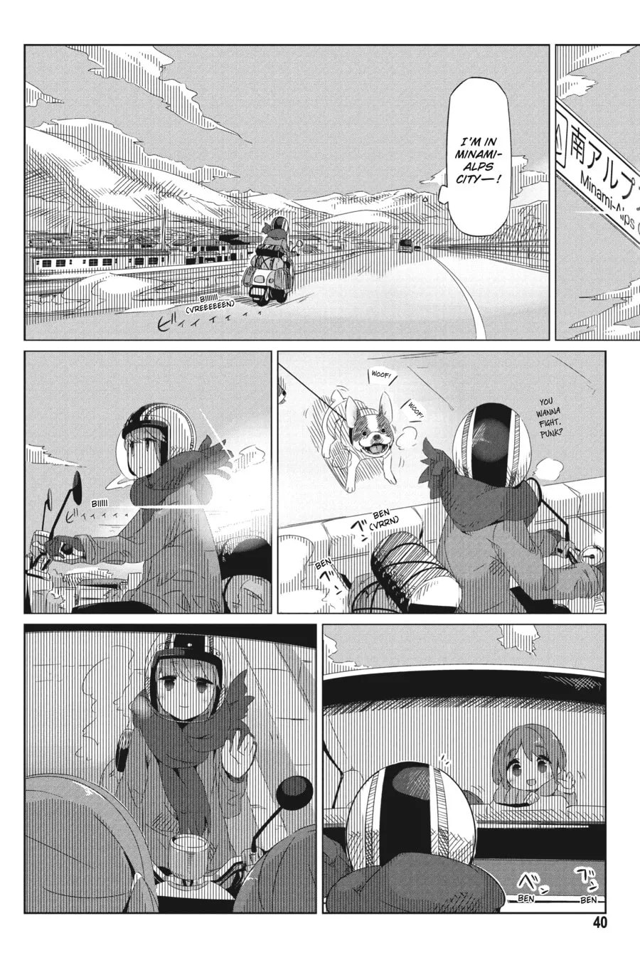 Read Laid-Back Camp chapter 15 image 7 on Lezhin