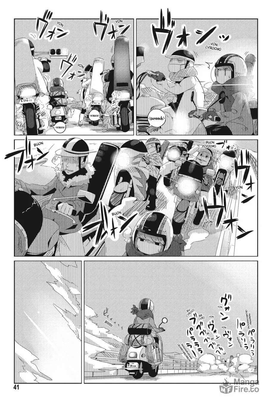 Read Laid-Back Camp chapter 15 image 8 on Lezhin