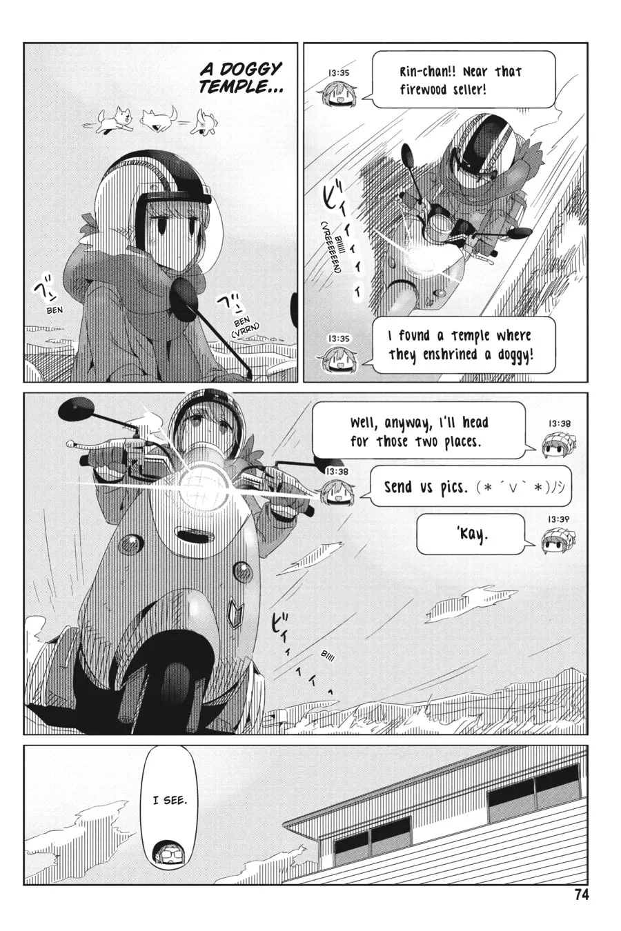 Read Laid-Back Camp chapter 16 image 10 on Lezhin