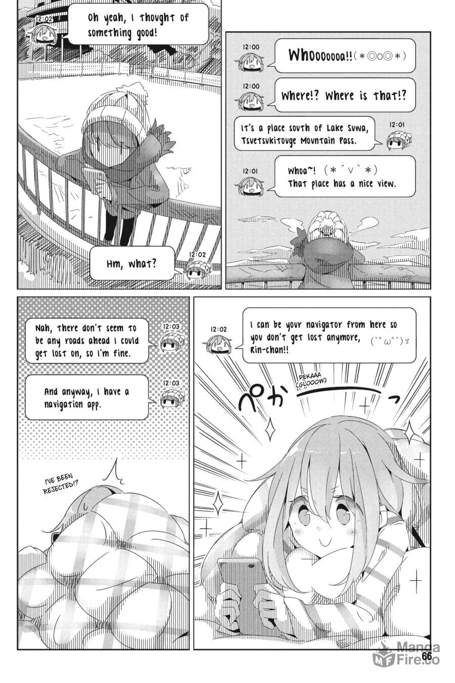 Read Laid-Back Camp chapter 16 image 2 on Lezhin