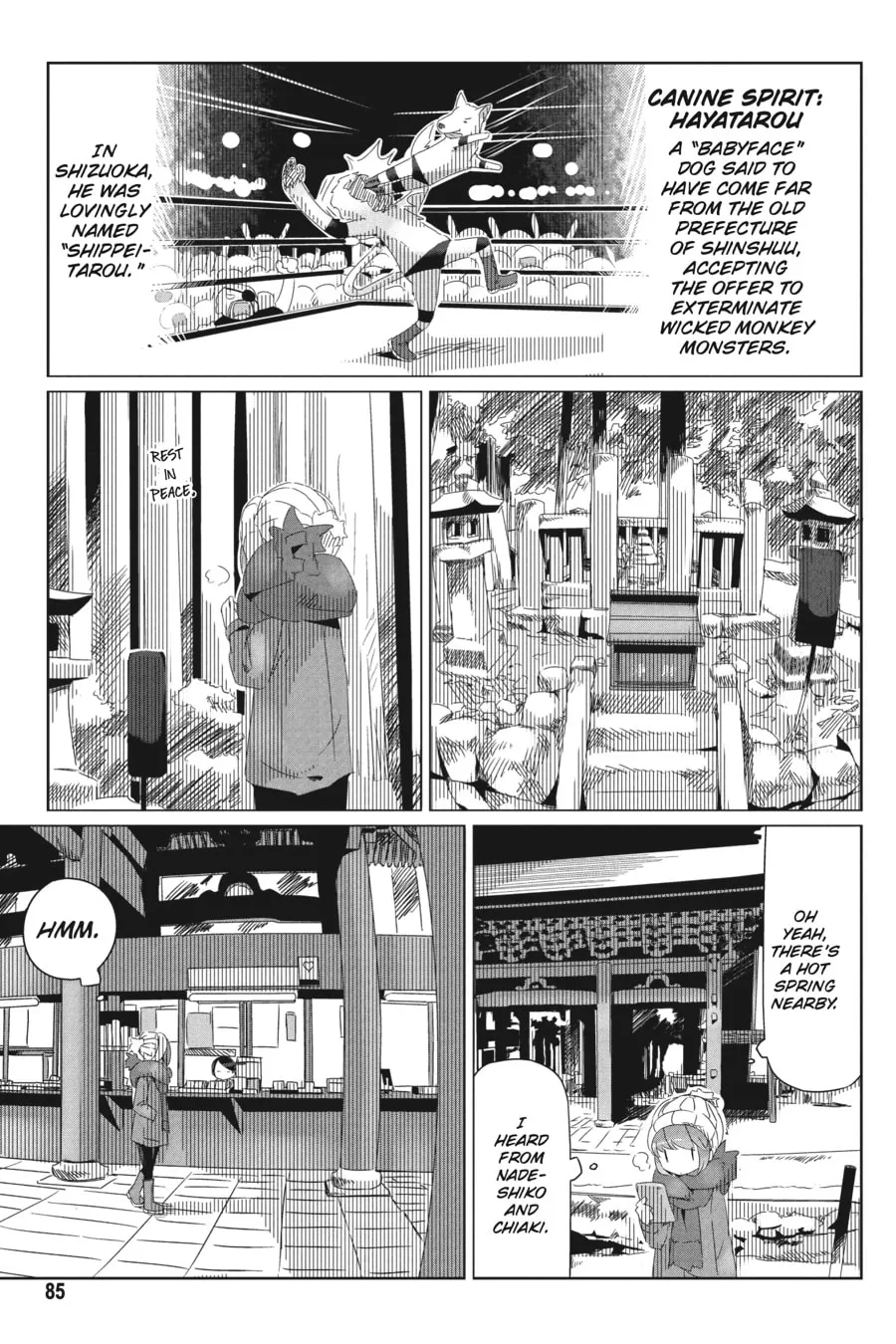Read Laid-Back Camp chapter 16 image 21 on Lezhin