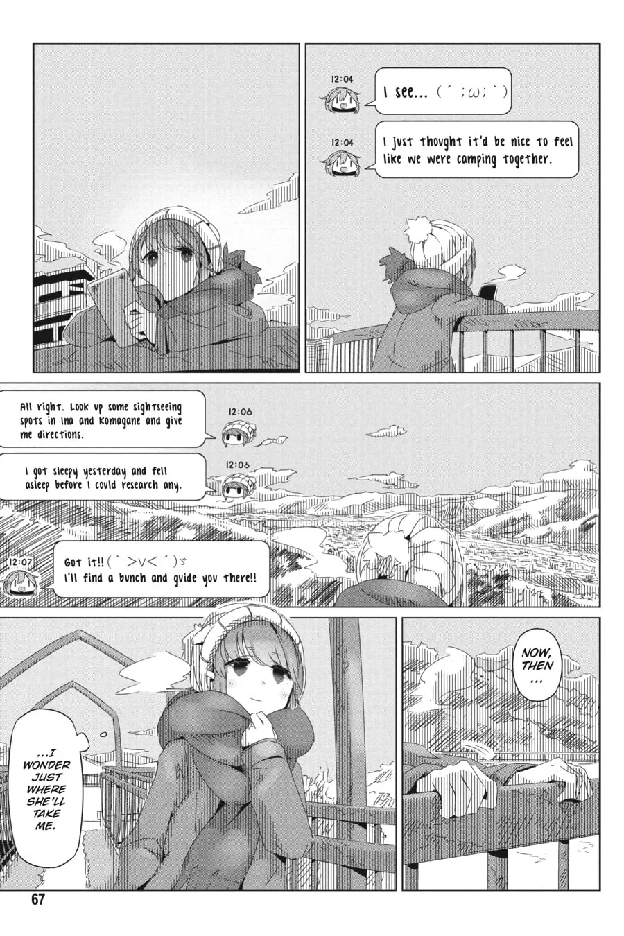 Read Laid-Back Camp chapter 16 image 3 on Lezhin