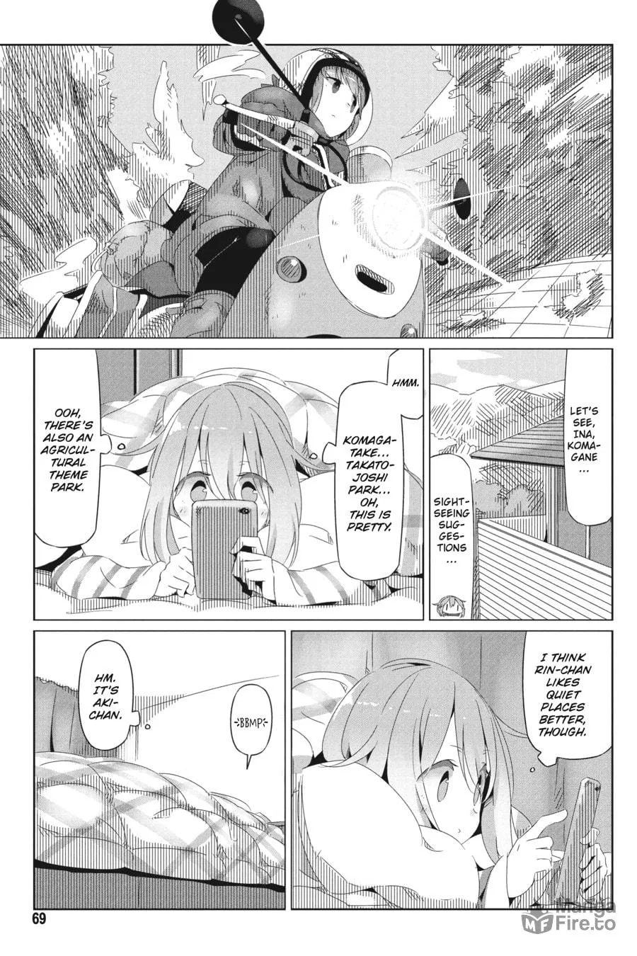 Read Laid-Back Camp chapter 16 image 5 on Lezhin