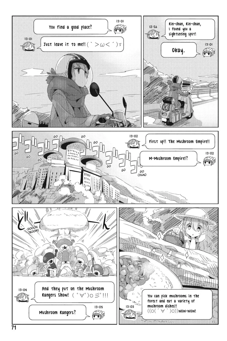 Read Laid-Back Camp chapter 16 image 7 on Lezhin