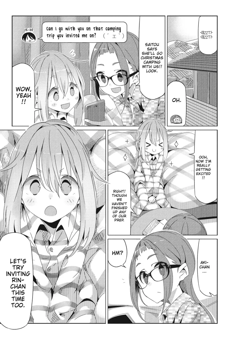 Read Laid-Back Camp chapter 17 image 10 on Lezhin