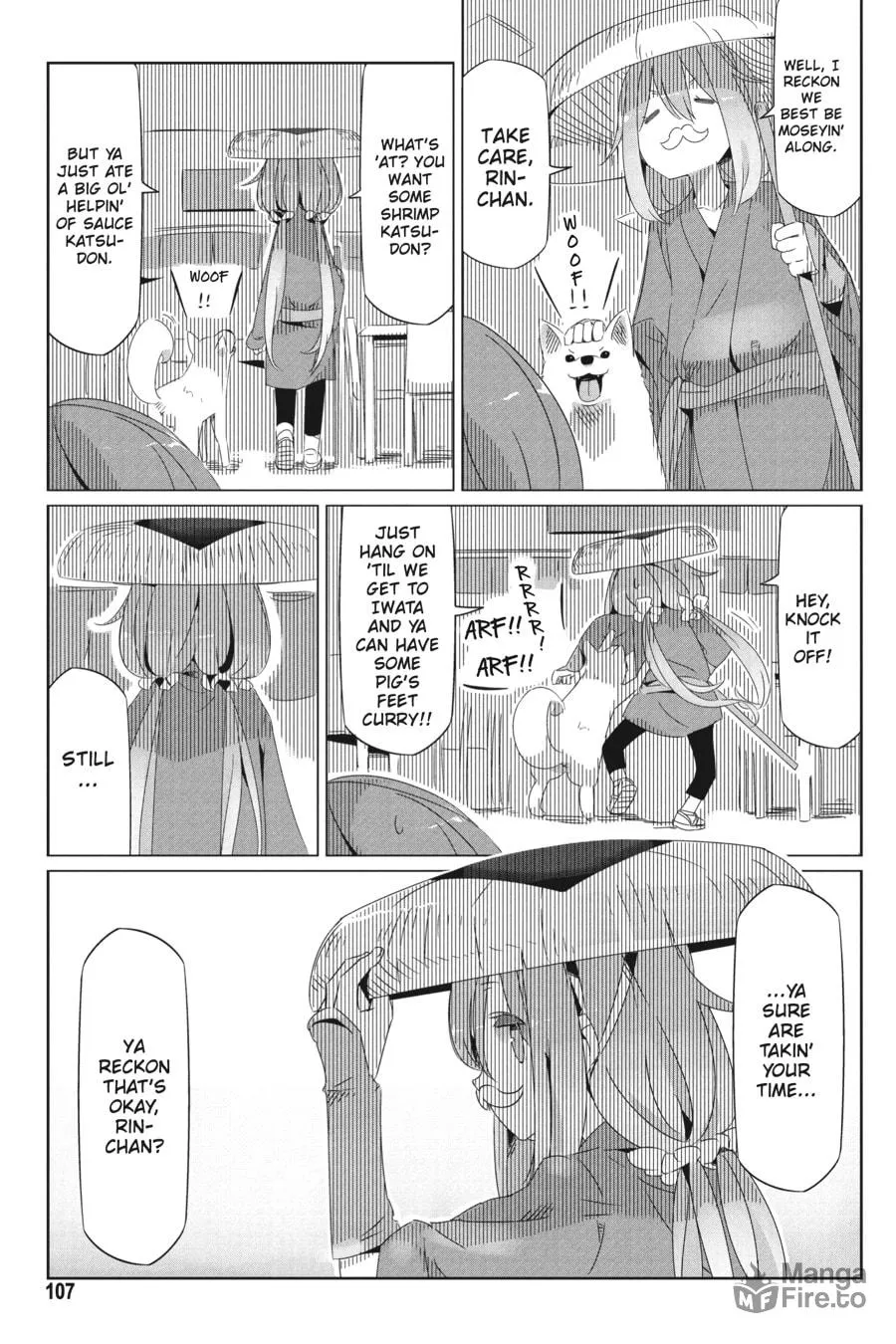Read Laid-Back Camp chapter 17 image 14 on Lezhin