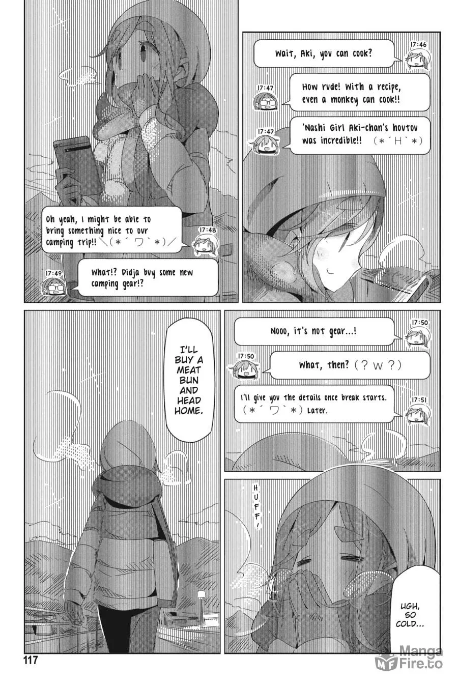 Read Laid-Back Camp chapter 17 image 24 on Lezhin
