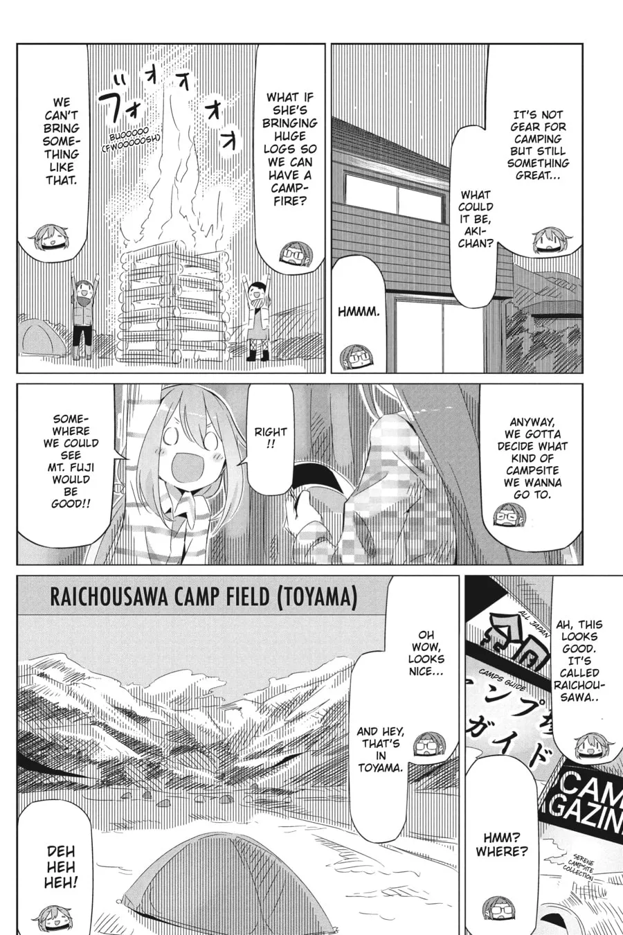 Read Laid-Back Camp chapter 17 image 25 on Lezhin