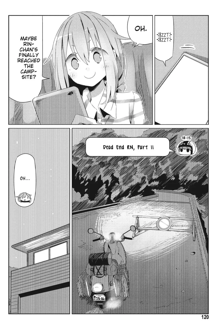Read Laid-Back Camp chapter 17 image 27 on Lezhin