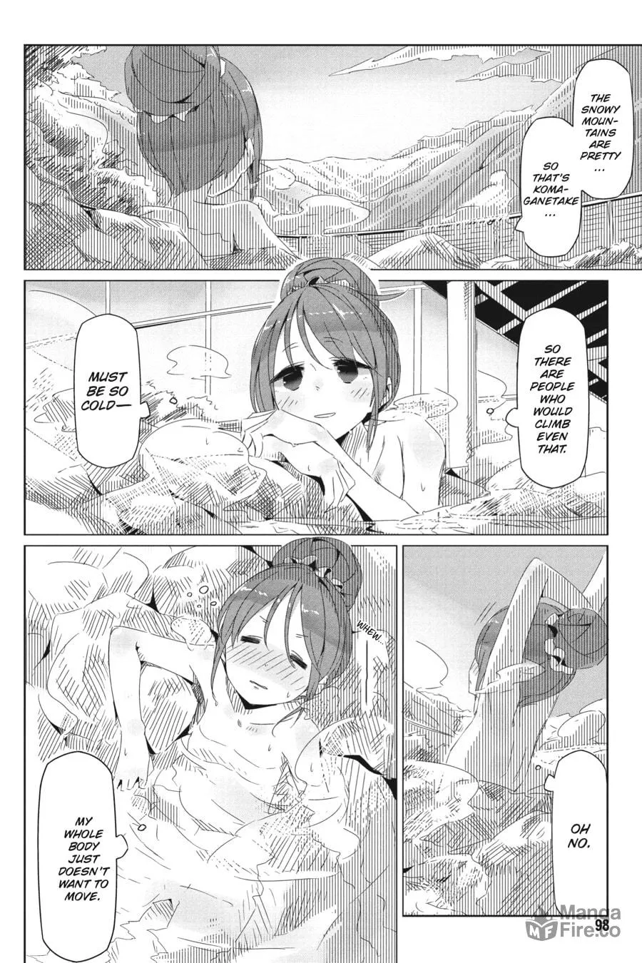 Read Laid-Back Camp chapter 17 image 5 on Lezhin