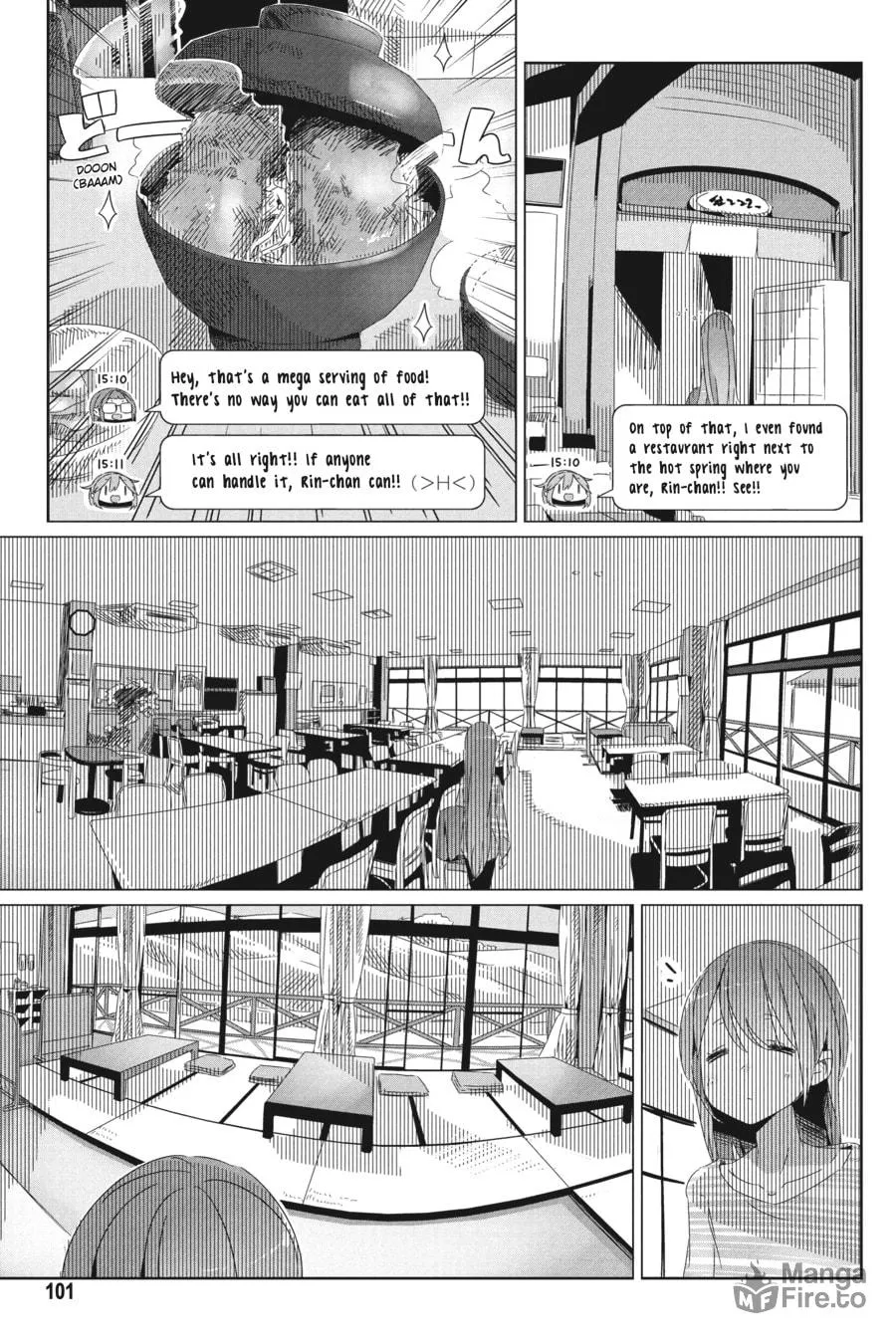 Read Laid-Back Camp chapter 17 image 8 on Lezhin