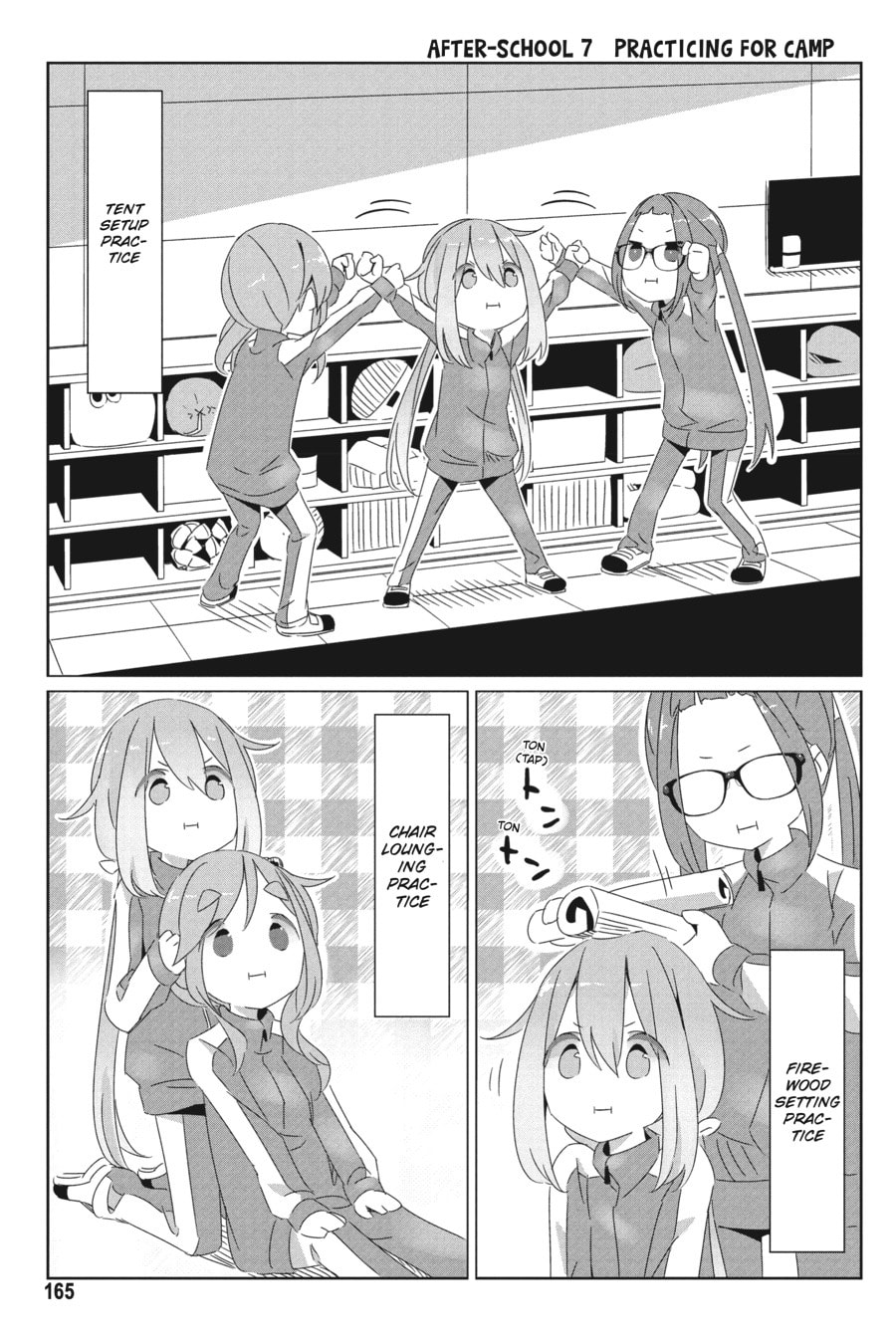 Read Laid-Back Camp chapter 18.1 image 12 on Lezhin