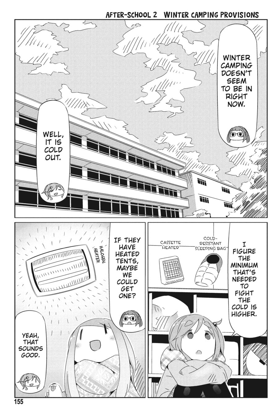 Read Laid-Back Camp chapter 18.1 image 2 on Lezhin