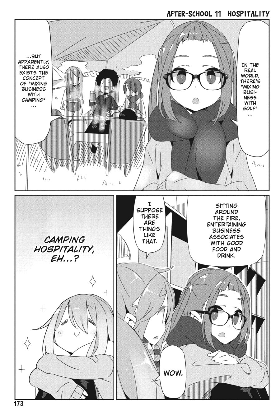 Read Laid-Back Camp chapter 18.1 image 20 on Lezhin