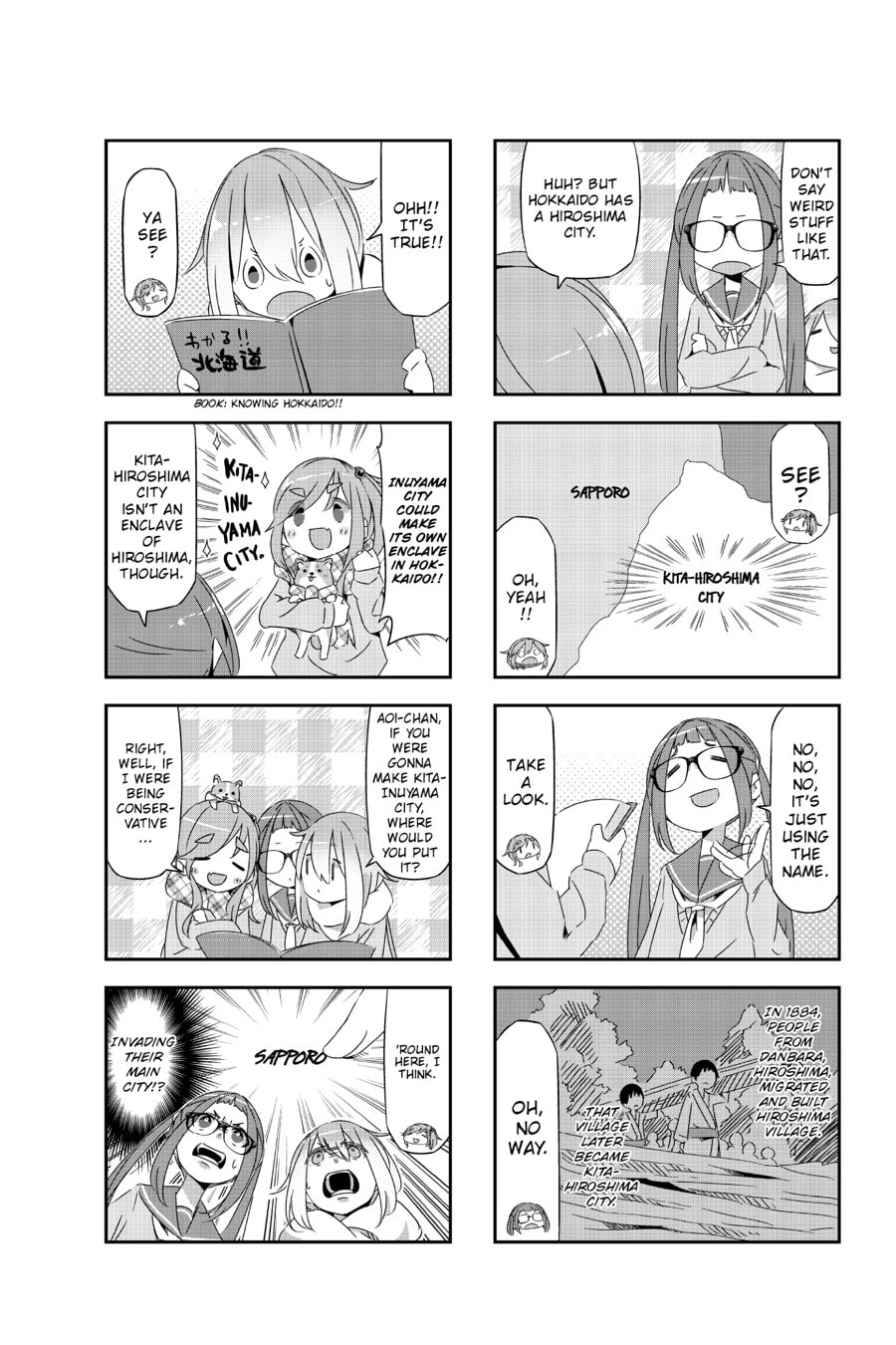 Read Laid-Back Camp chapter 18.1 image 26 on Lezhin