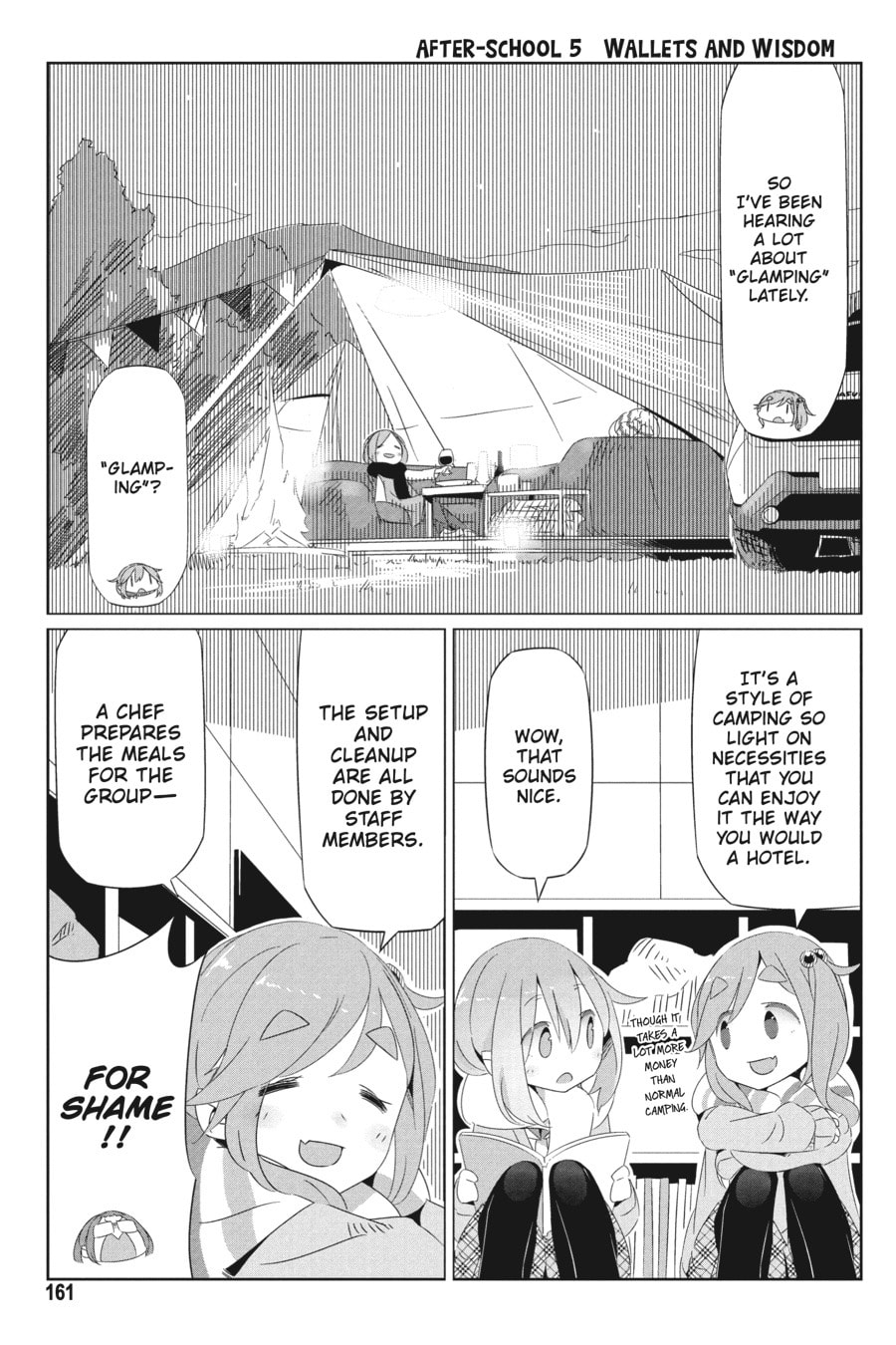 Read Laid-Back Camp chapter 18.1 image 8 on Lezhin