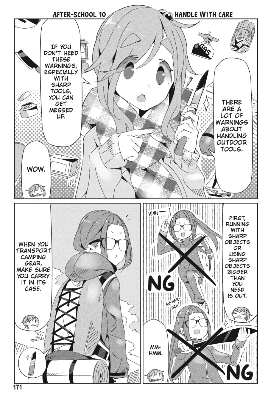 Read Laid-Back Camp chapter 18.5 image 18 on Lezhin
