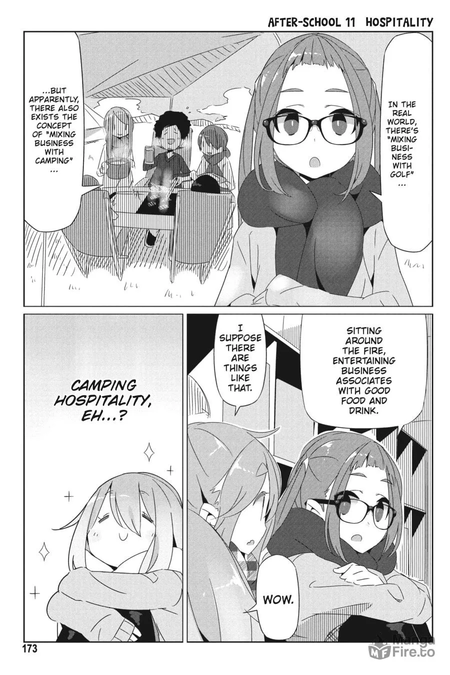 Read Laid-Back Camp chapter 18.5 image 20 on Lezhin