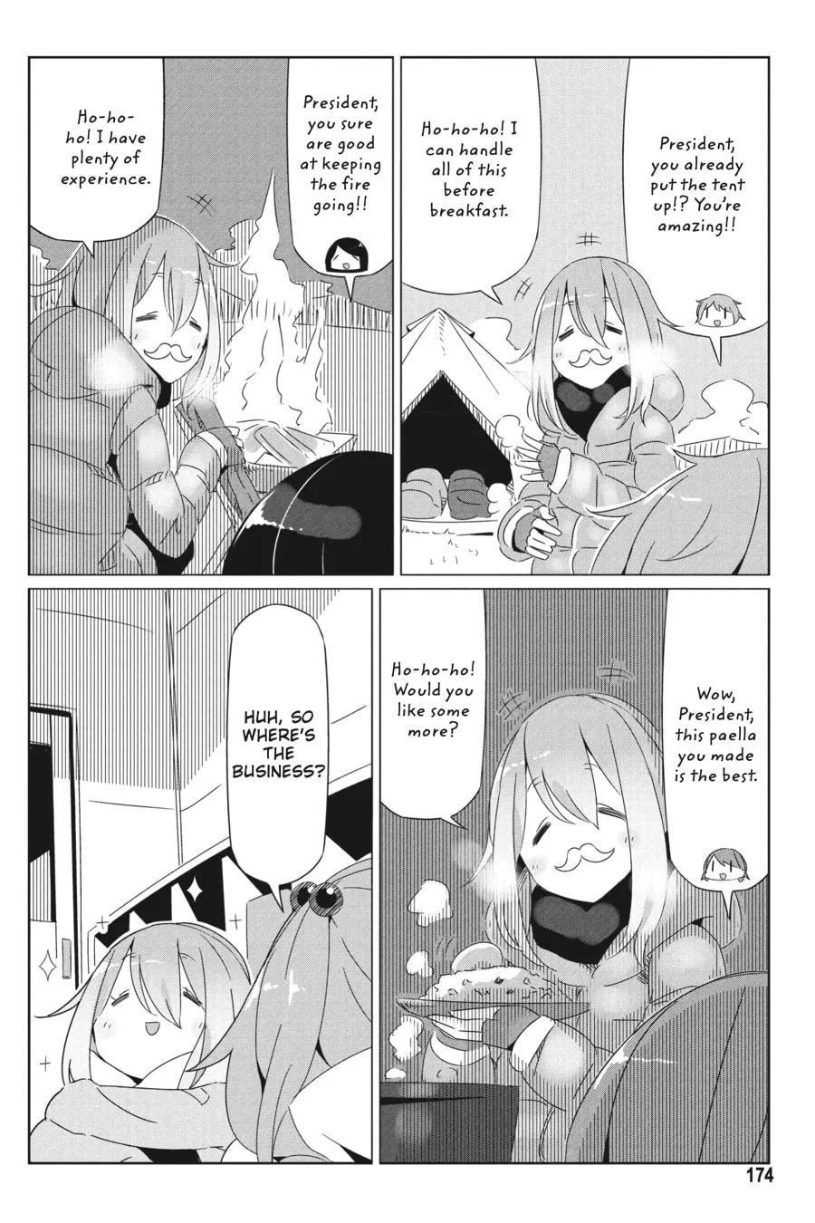 Read Laid-Back Camp chapter 18.5 image 21 on Lezhin
