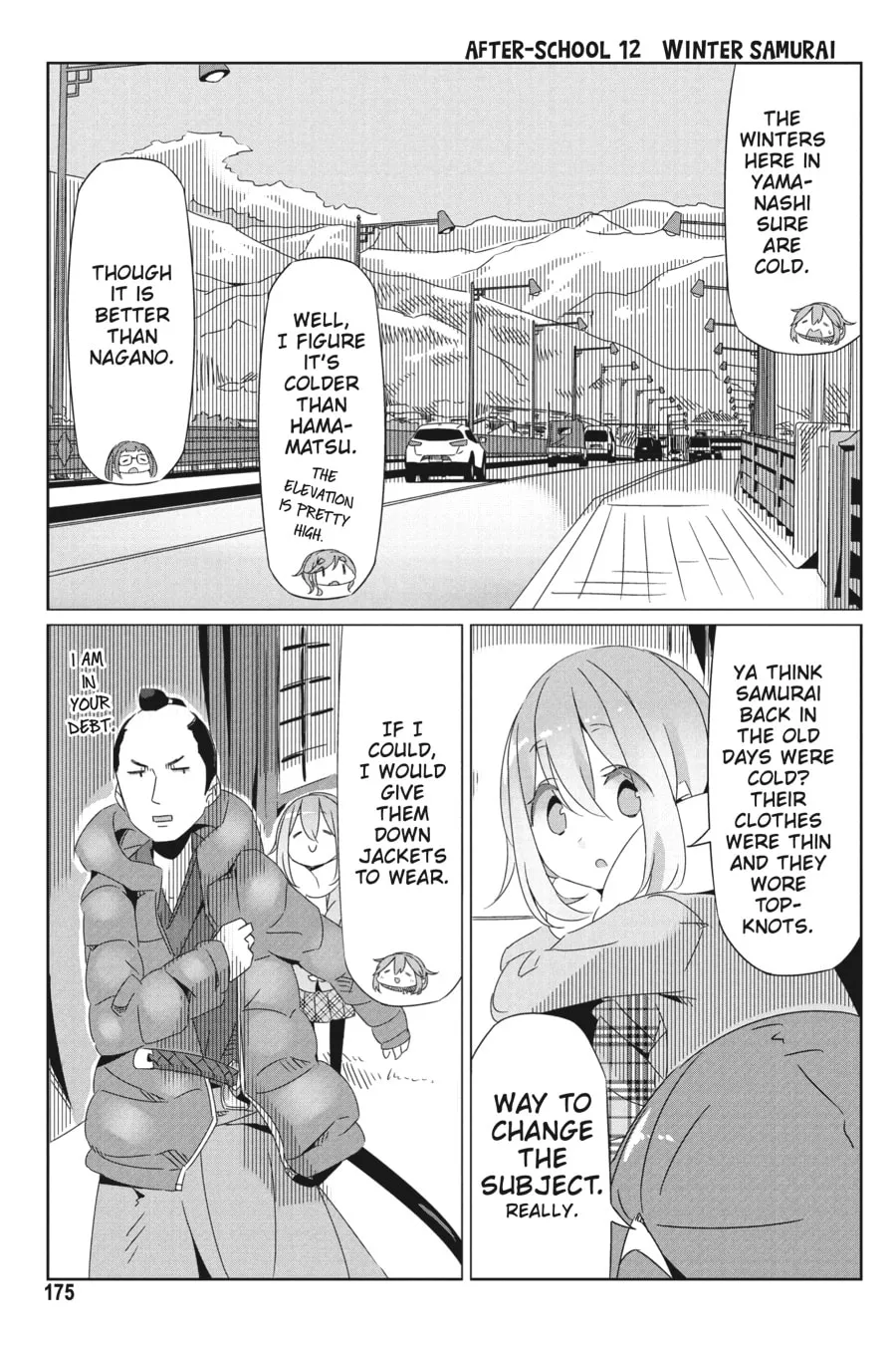 Read Laid-Back Camp chapter 18.5 image 22 on Lezhin