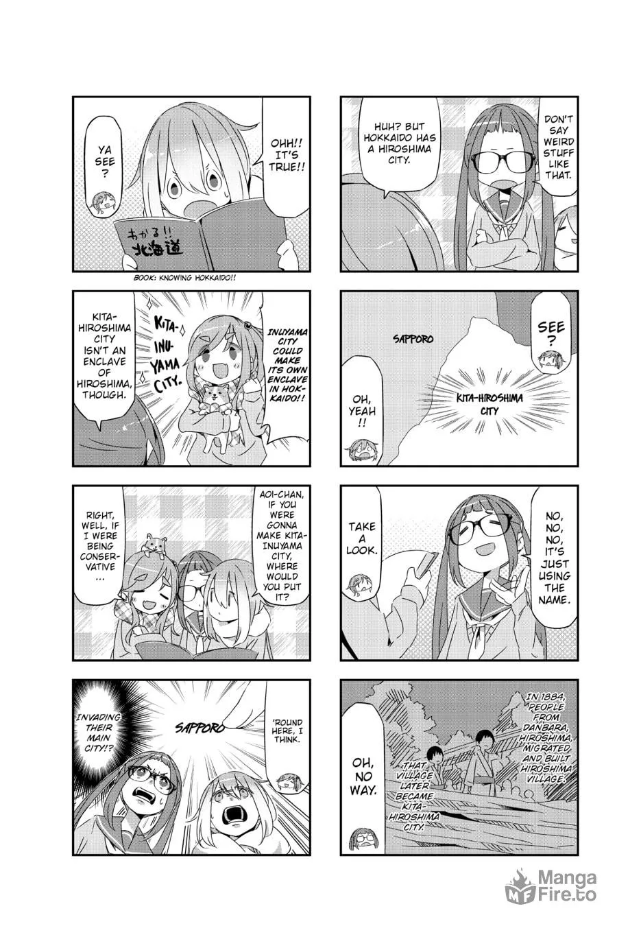 Read Laid-Back Camp chapter 18.5 image 26 on Lezhin
