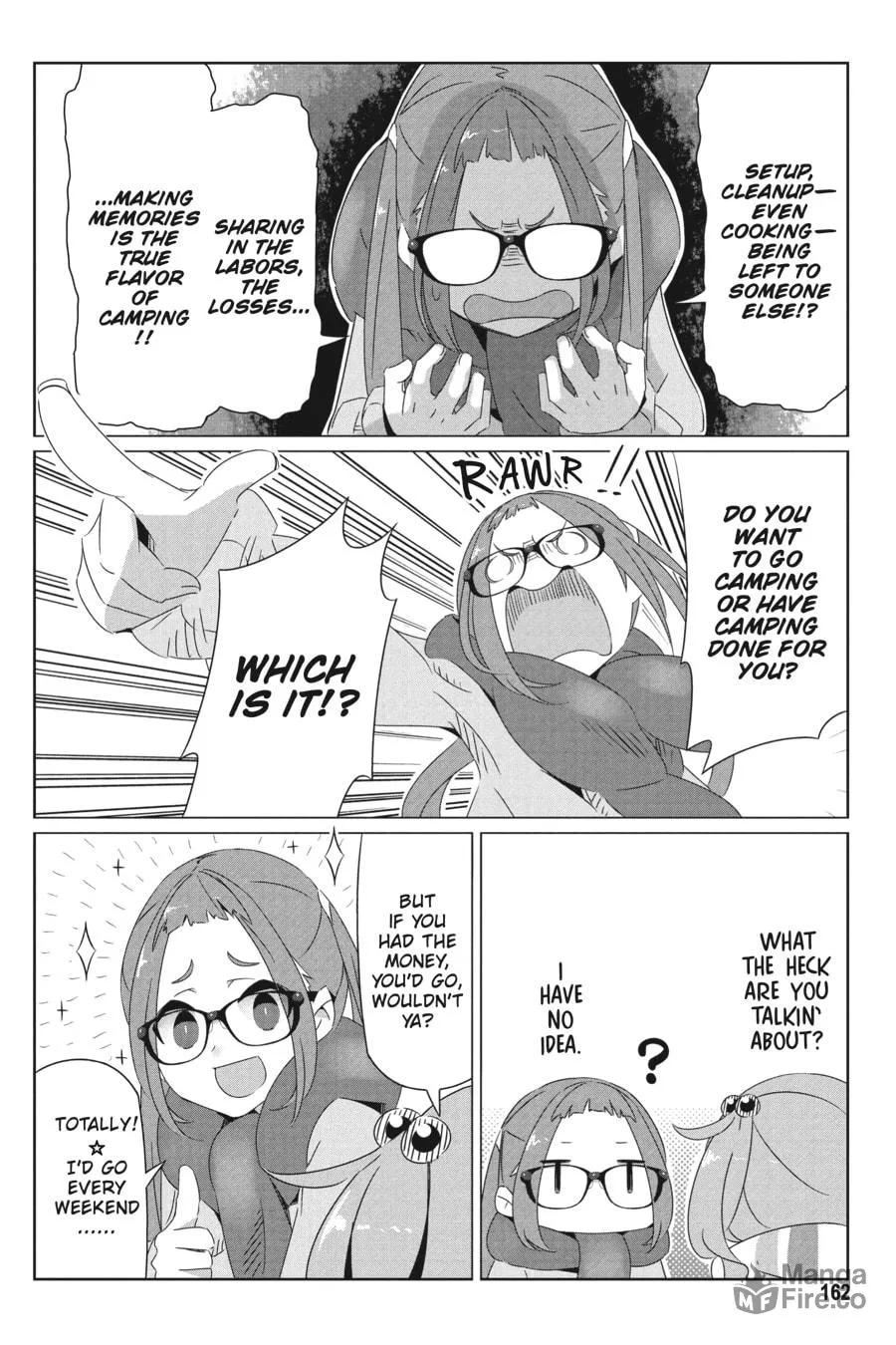 Read Laid-Back Camp chapter 18.5 image 9 on Lezhin