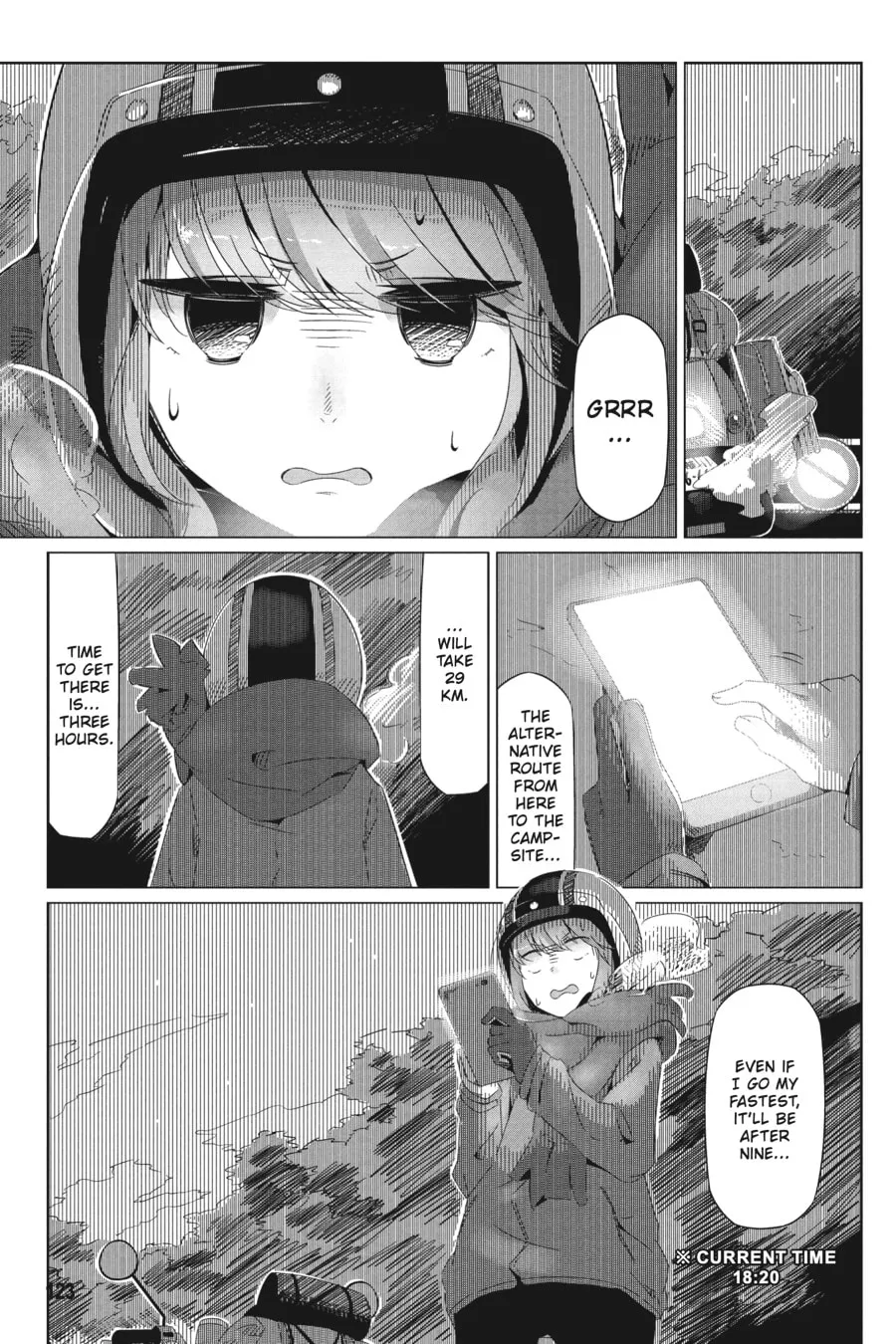 Read Laid-Back Camp chapter 18 image 0 on Lezhin