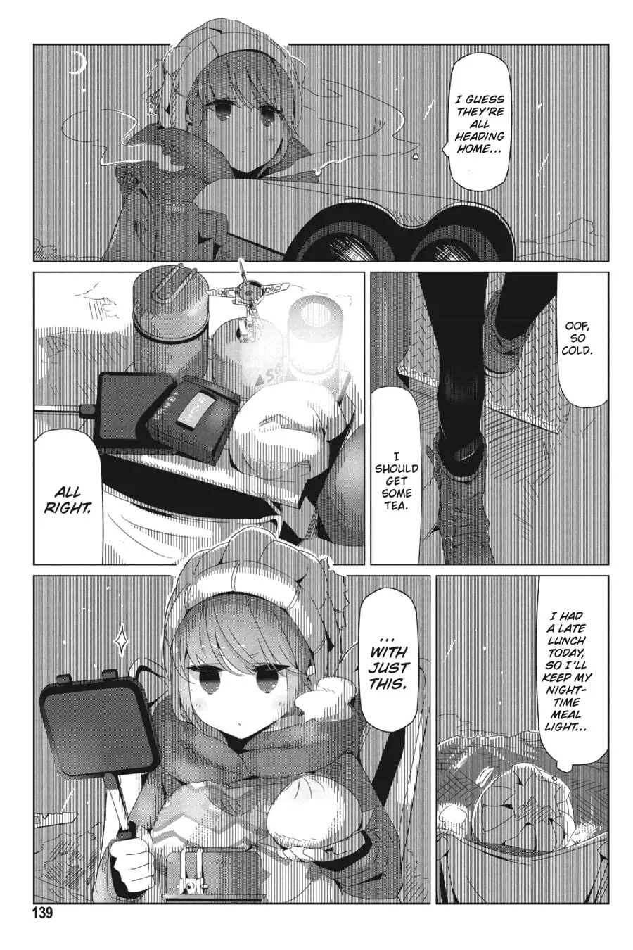 Read Laid-Back Camp chapter 18 image 15 on Lezhin