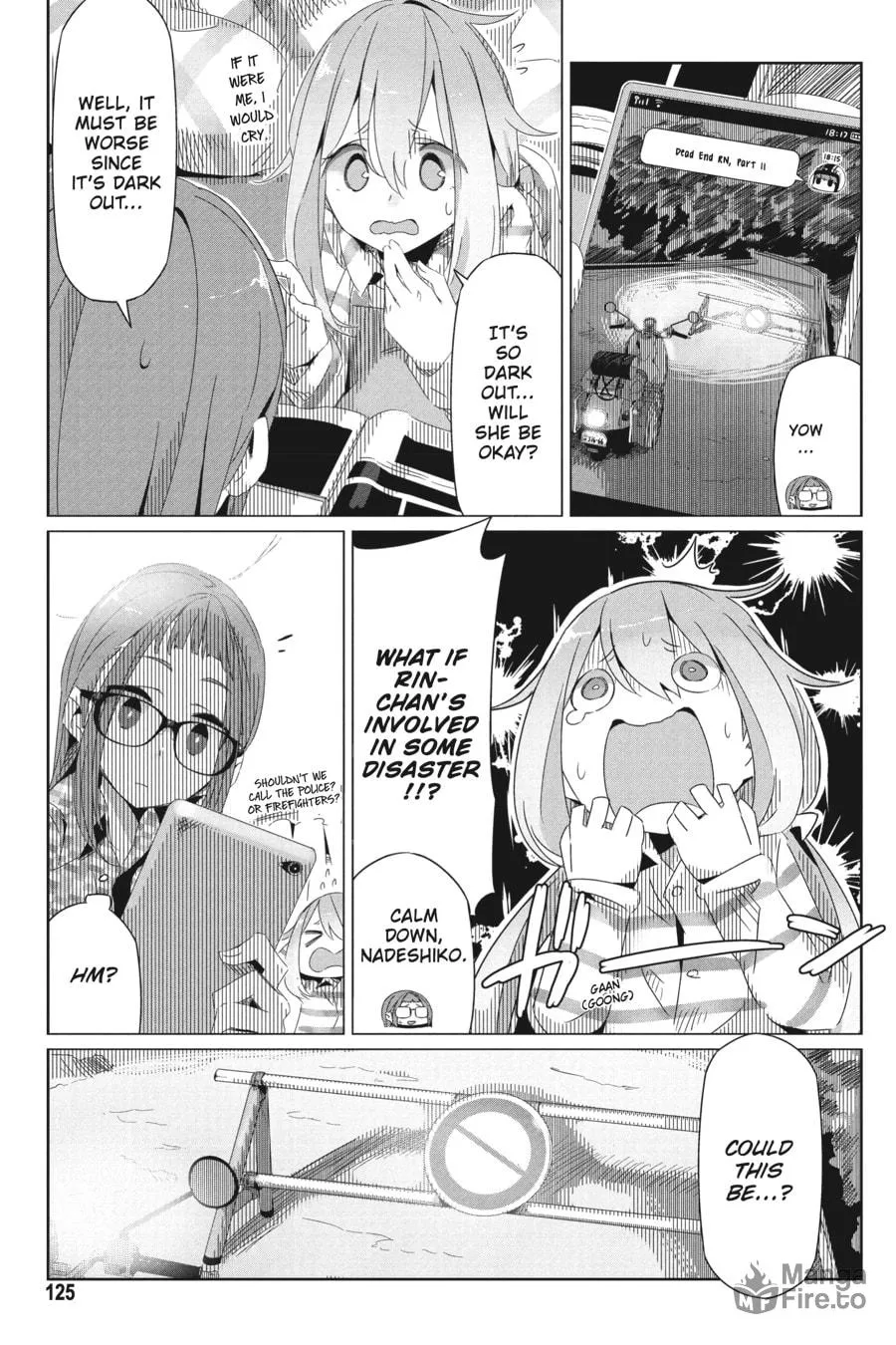 Read Laid-Back Camp chapter 18 image 2 on Lezhin