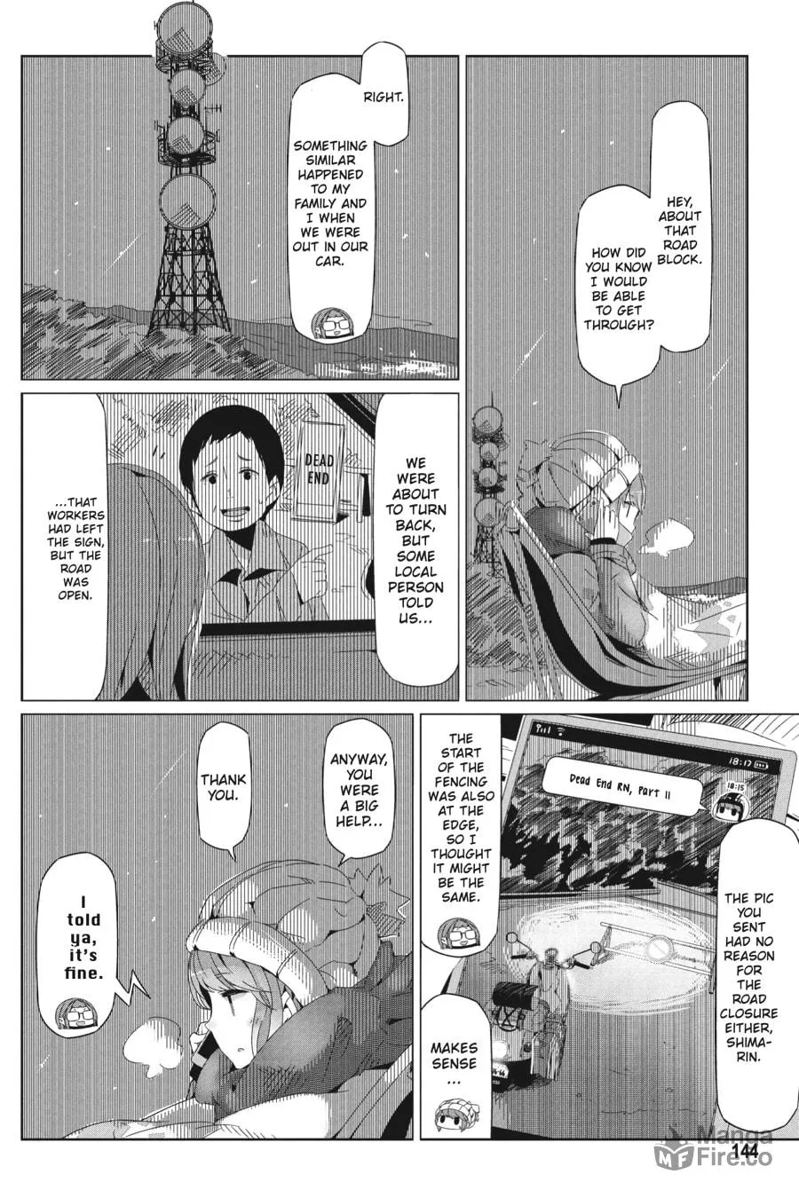 Read Laid-Back Camp chapter 18 image 20 on Lezhin