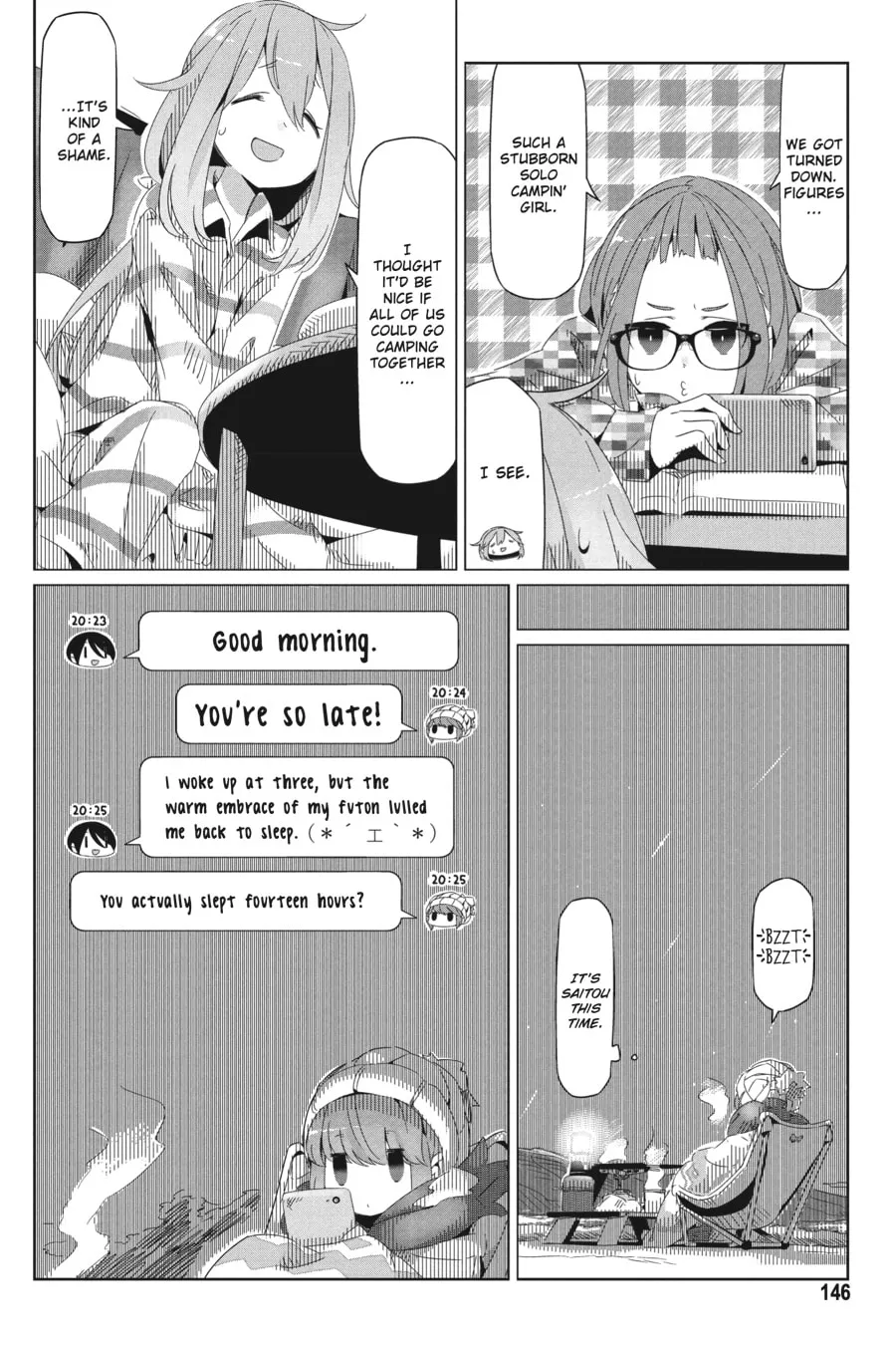 Read Laid-Back Camp chapter 18 image 22 on Lezhin
