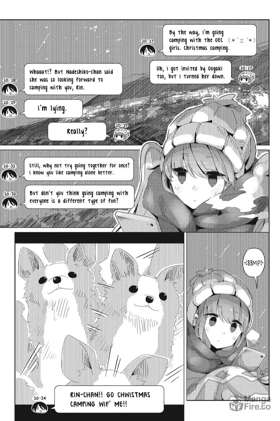 Read Laid-Back Camp chapter 18 image 23 on Lezhin