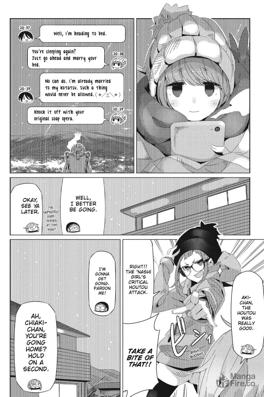 Read Laid-Back Camp chapter 18 image 24 on Lezhin