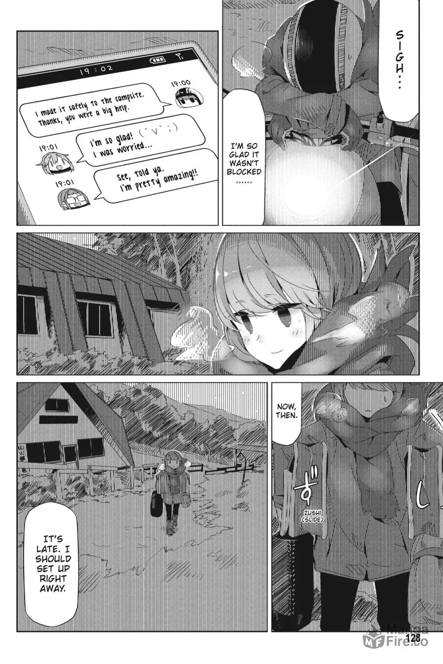 Read Laid-Back Camp chapter 18 image 5 on Lezhin