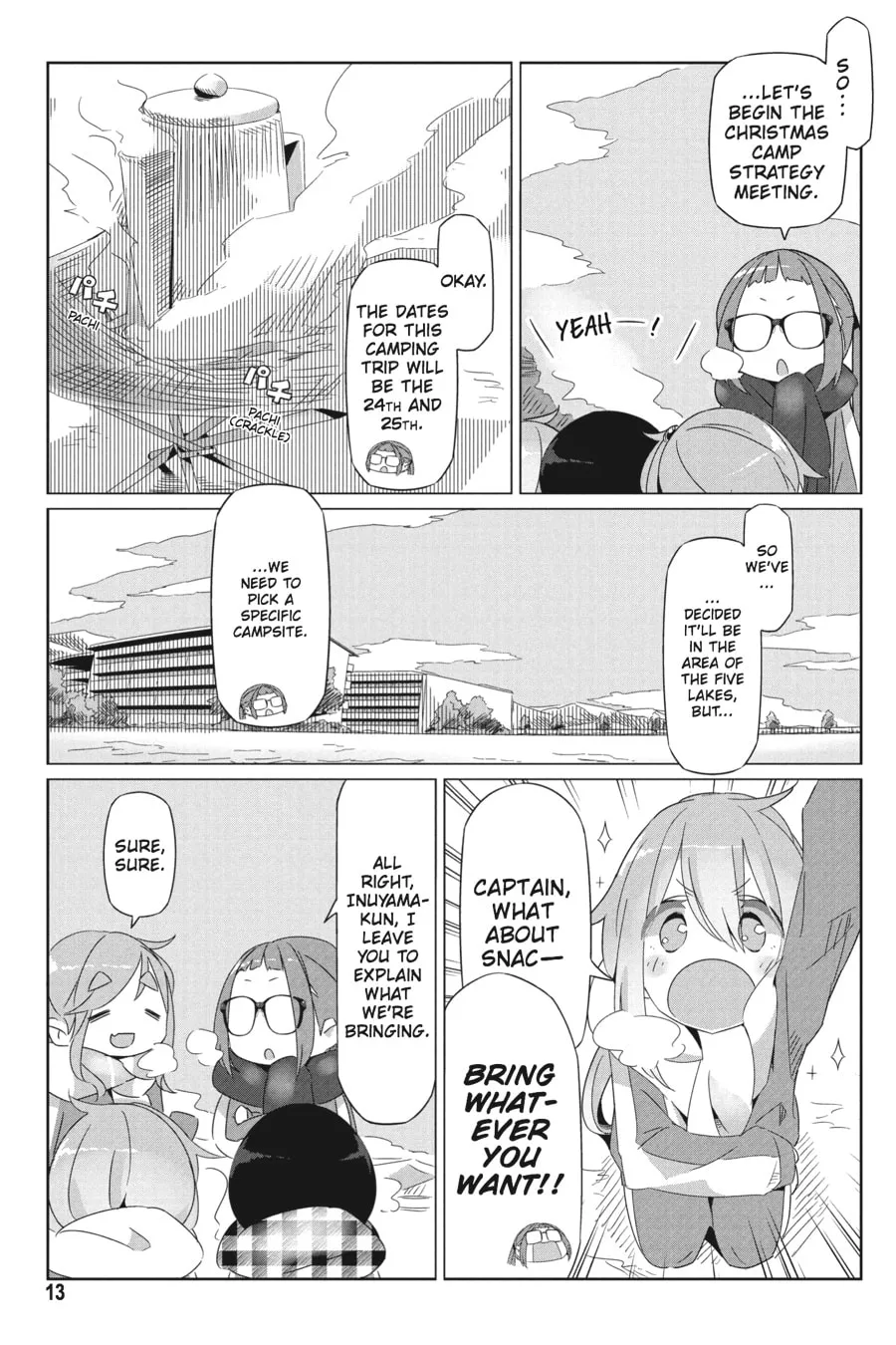 Read Laid-Back Camp chapter 19 image 10 on Lezhin