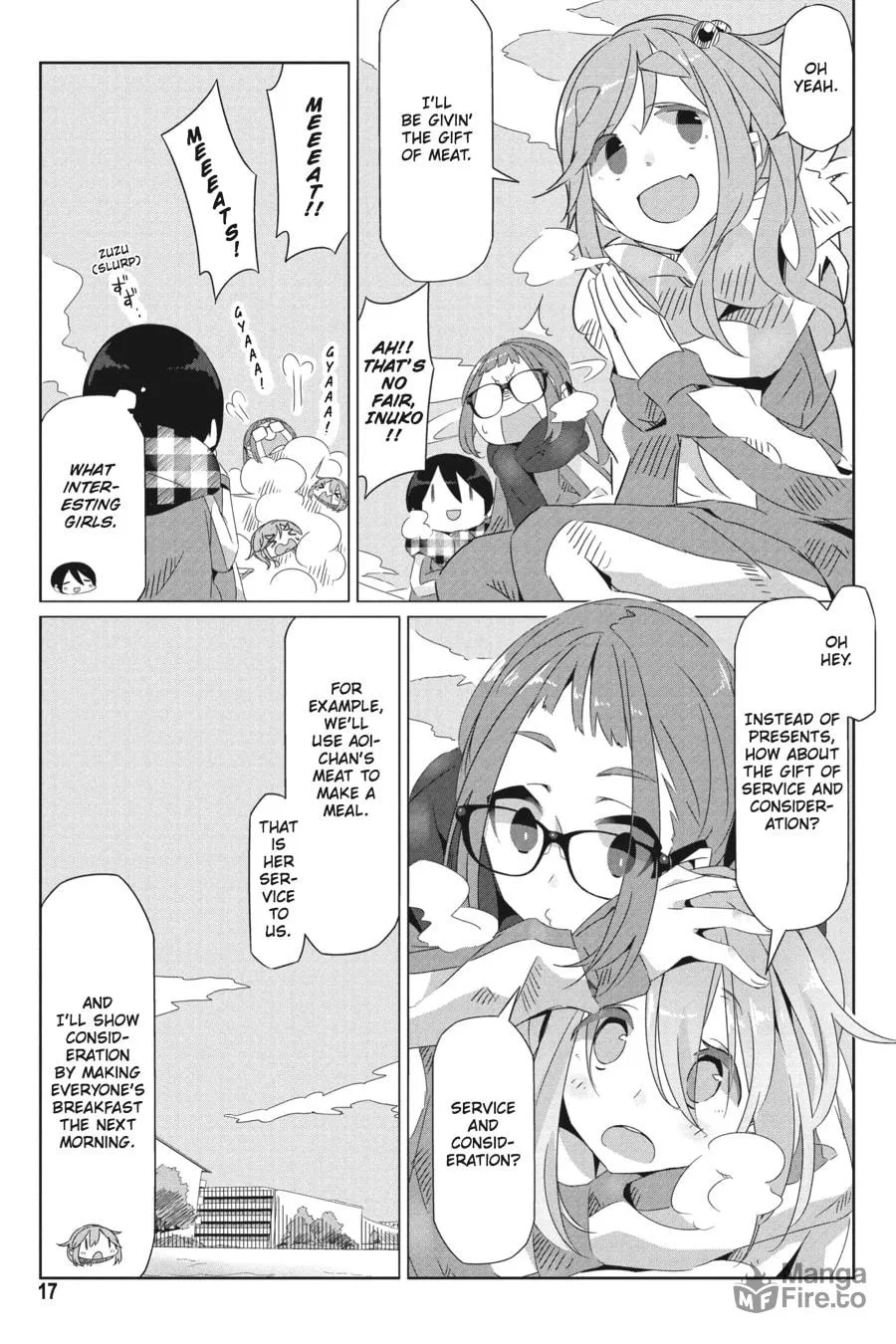 Read Laid-Back Camp chapter 19 image 14 on Lezhin