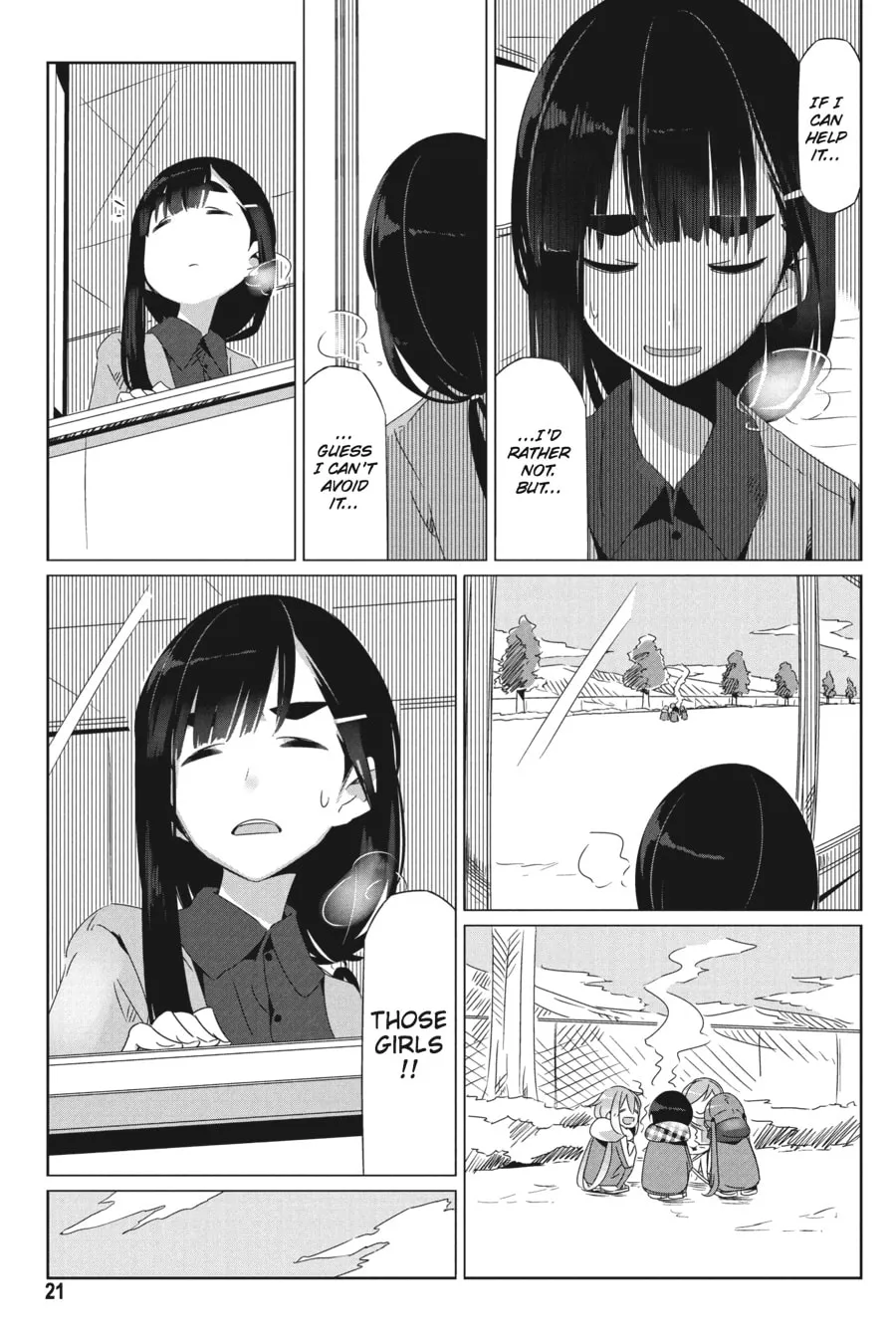 Read Laid-Back Camp chapter 19 image 18 on Lezhin