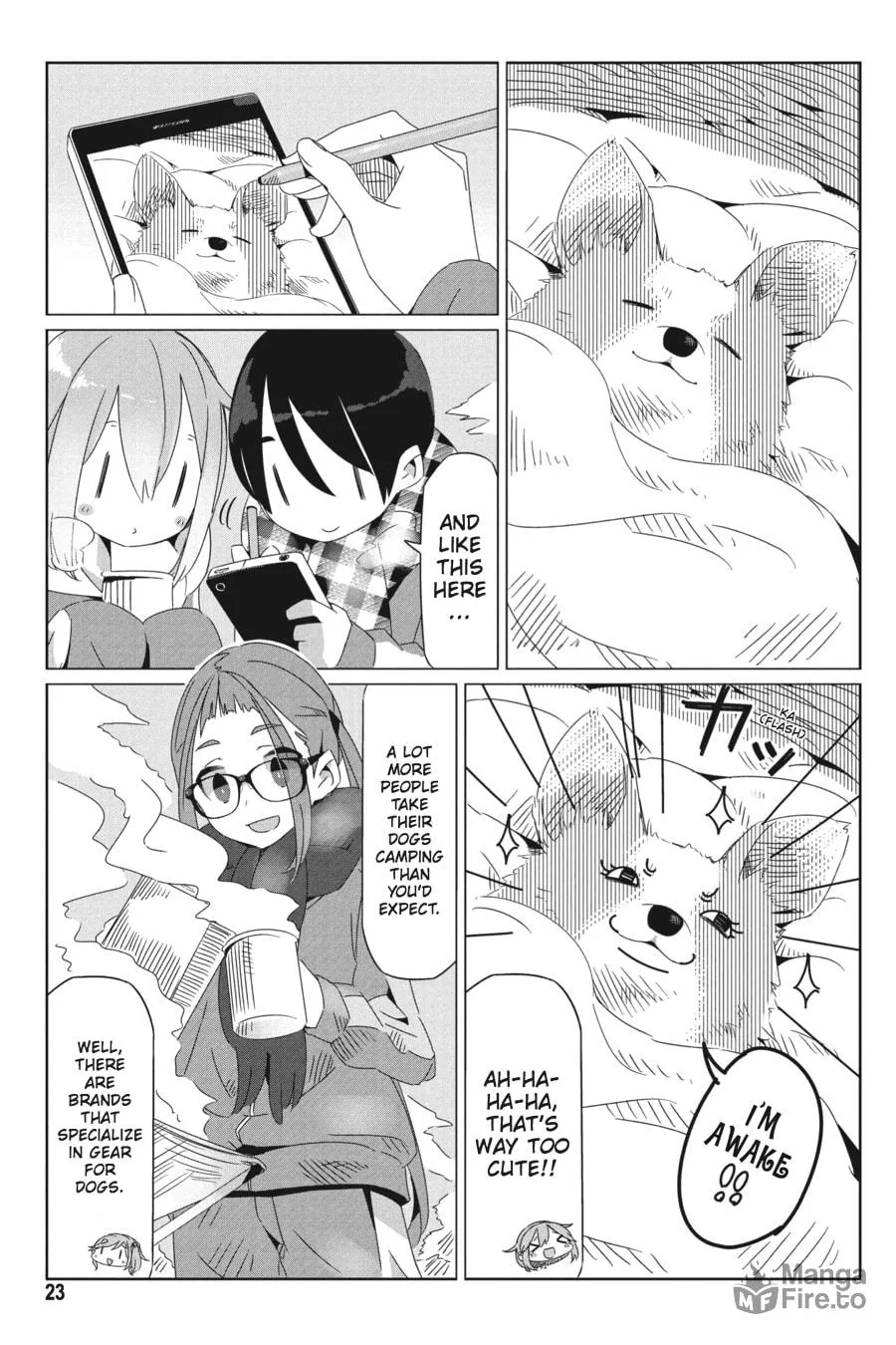 Read Laid-Back Camp chapter 19 image 20 on Lezhin