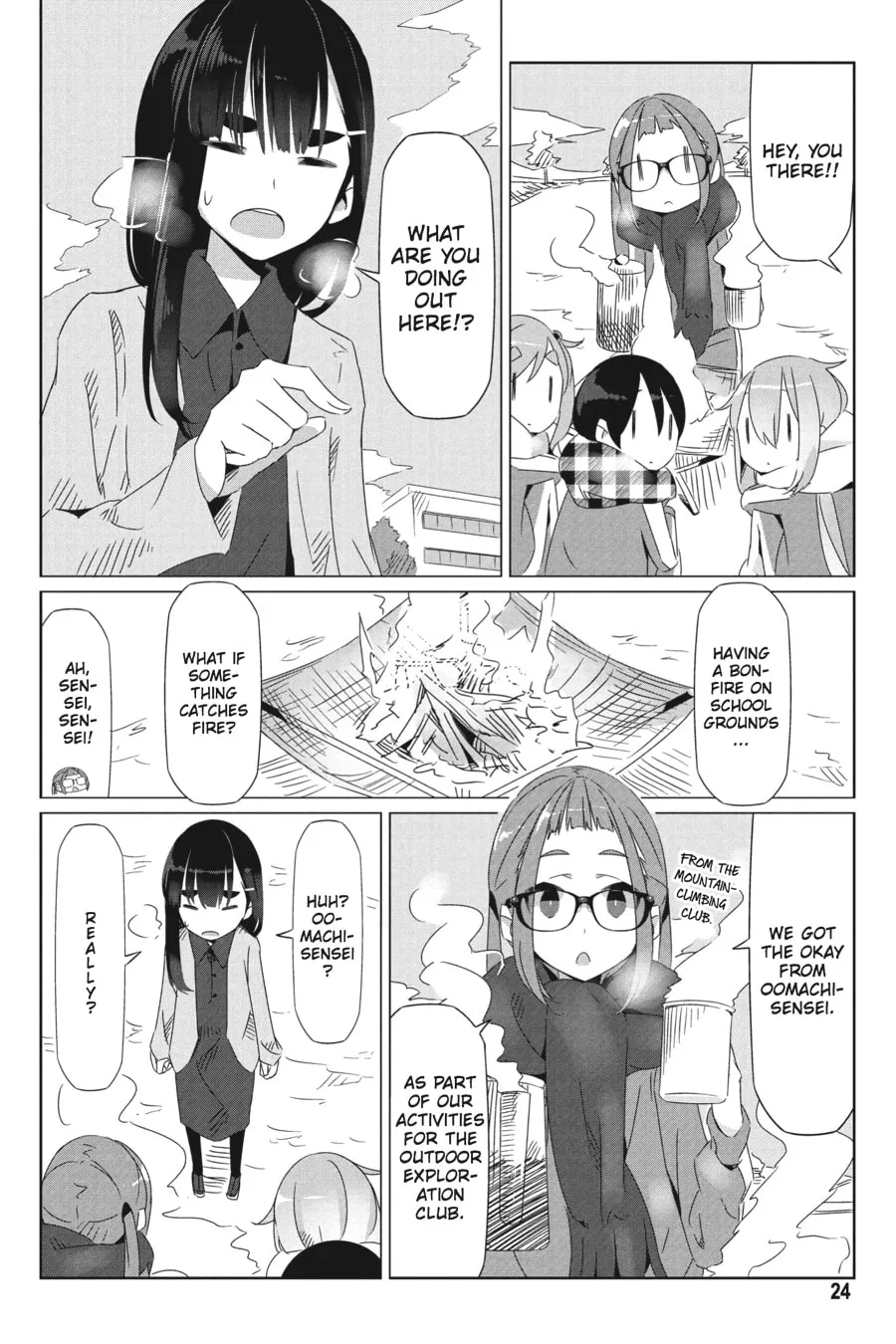 Read Laid-Back Camp chapter 19 image 21 on Lezhin