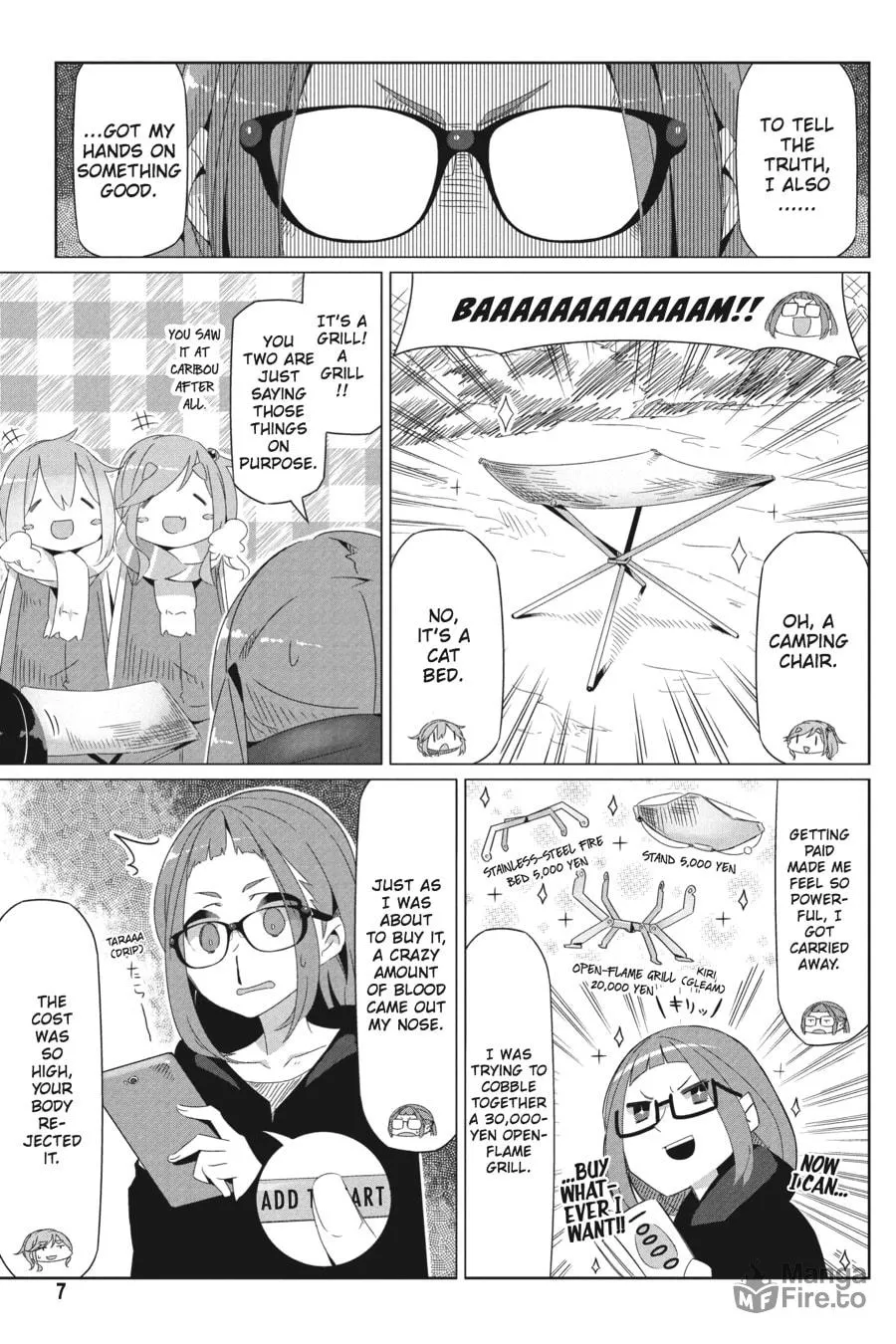 Read Laid-Back Camp chapter 19 image 4 on Lezhin
