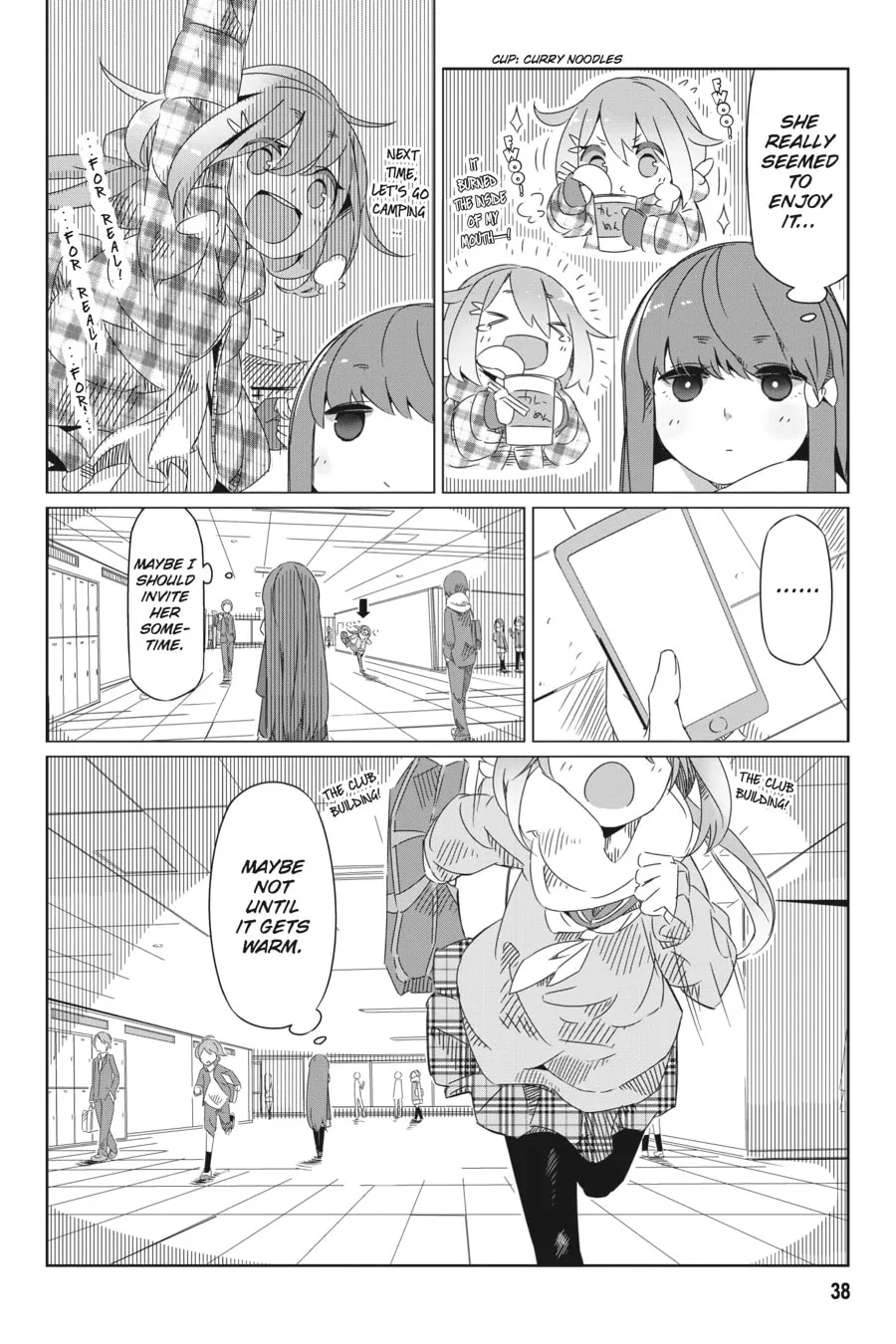 Read Laid-Back Camp chapter 2 image 1 on Lezhin