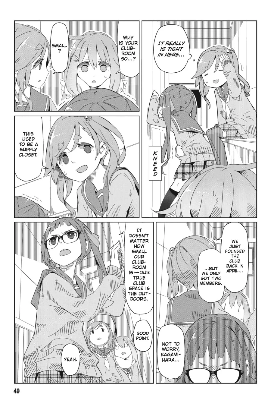 Read Laid-Back Camp chapter 2 image 12 on Lezhin